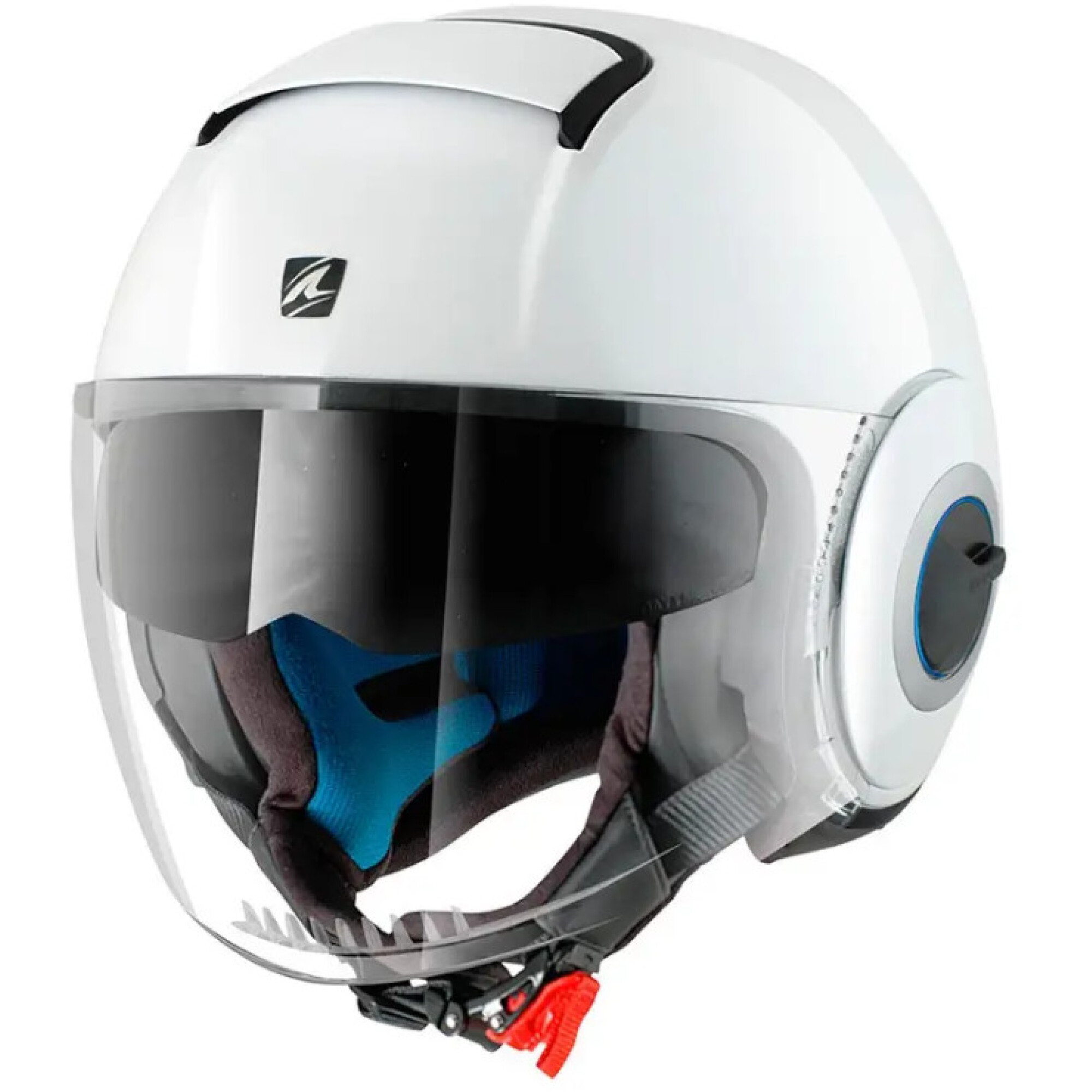 Casque Shark Nano Blank Blanc - L