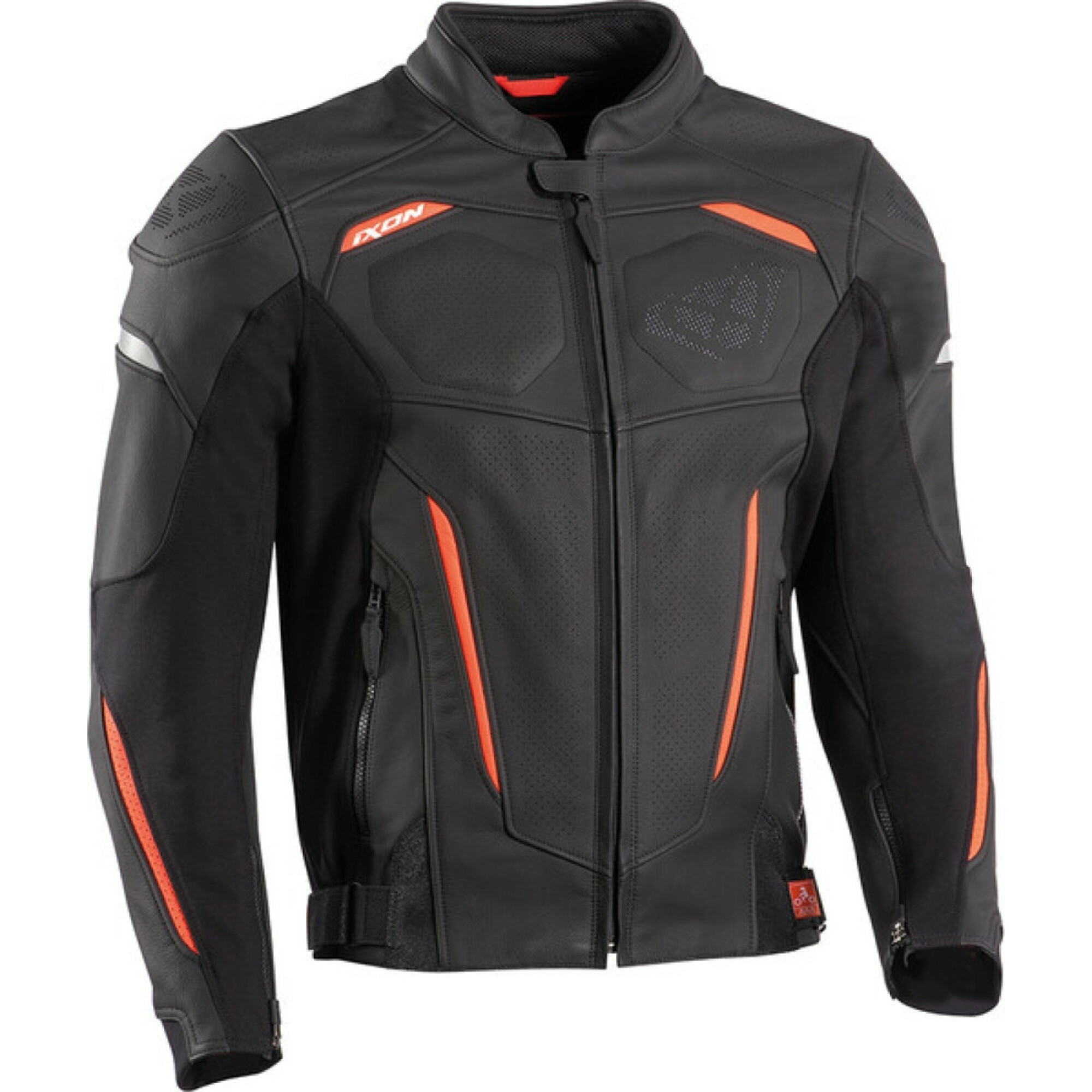 Blouson Ixon Ceros Noir Rouge - 2XL