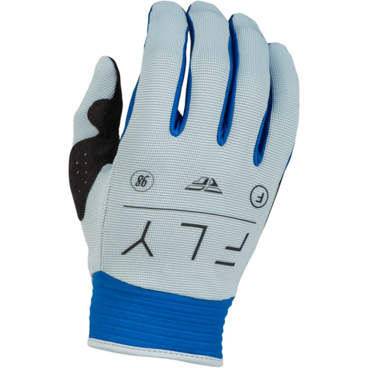 GANTS CROSS LADY FLY RACING WOMEN'S F-16 NOIR BLANC / 2XL