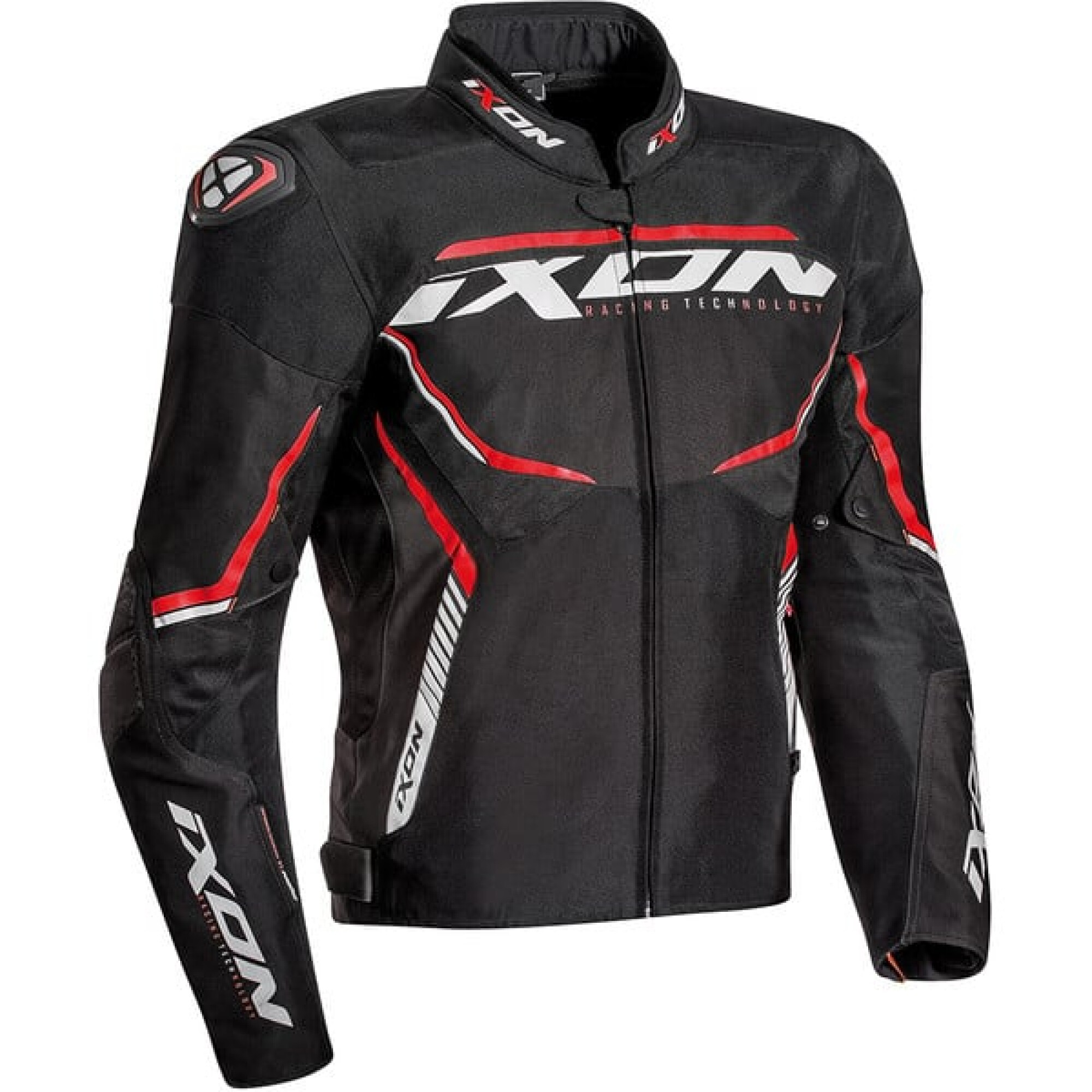 Blouson Ixon Sprinter Sport Noir Blanc Rouge. - 2XL