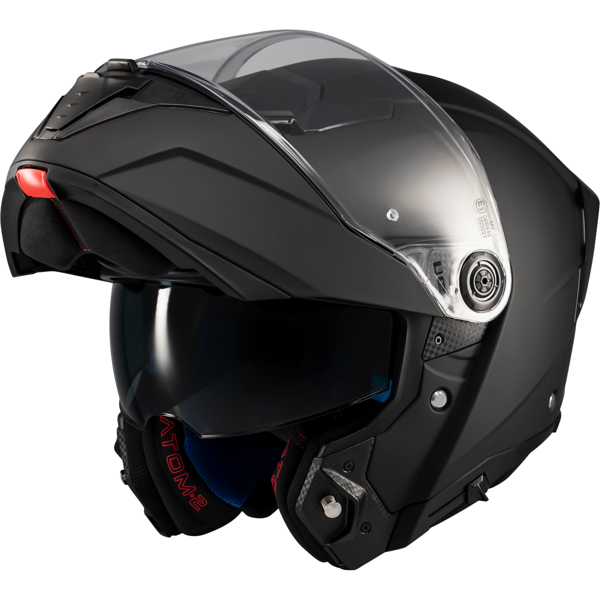 Casque MT Helmets Atom 2 SV Pure A1 Noir - 2XL