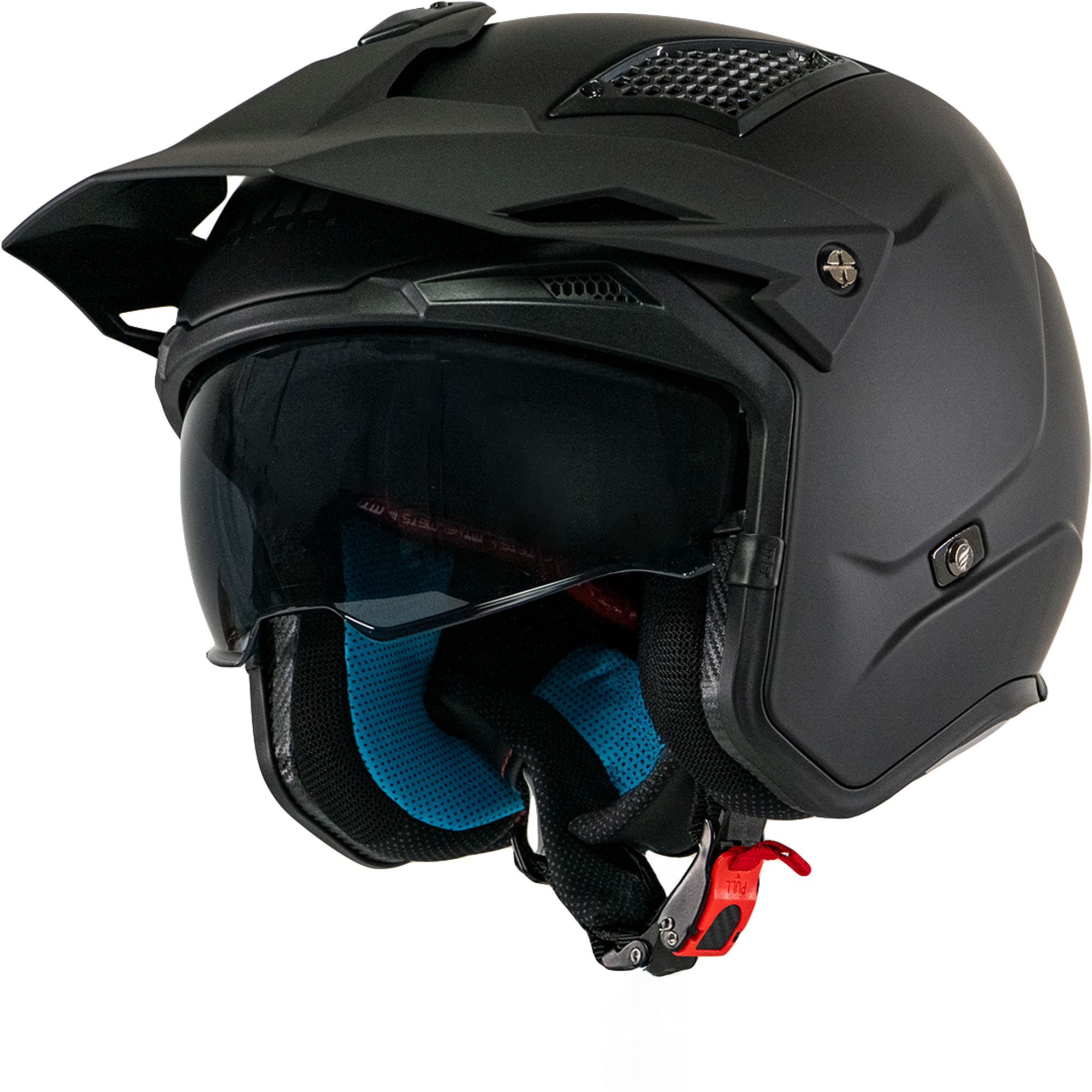 Casque MT Helmets District SV S Pure A1 Noir - 2XL