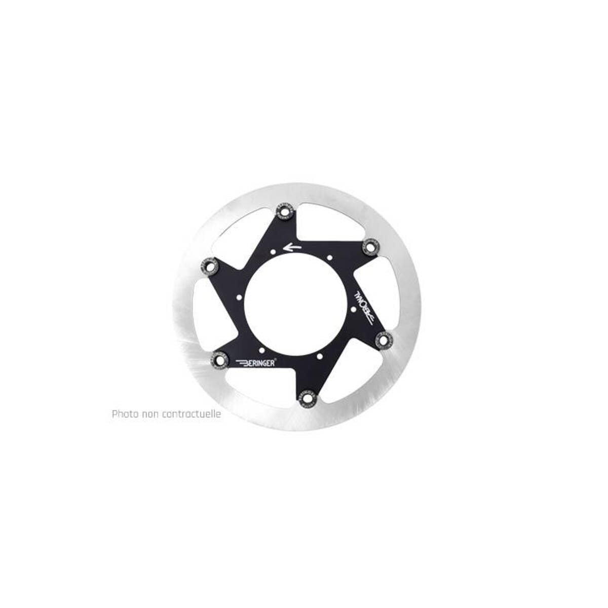 Disque De Frein Beringer Aeronal Fonte Flottant Noir Kt13Fb