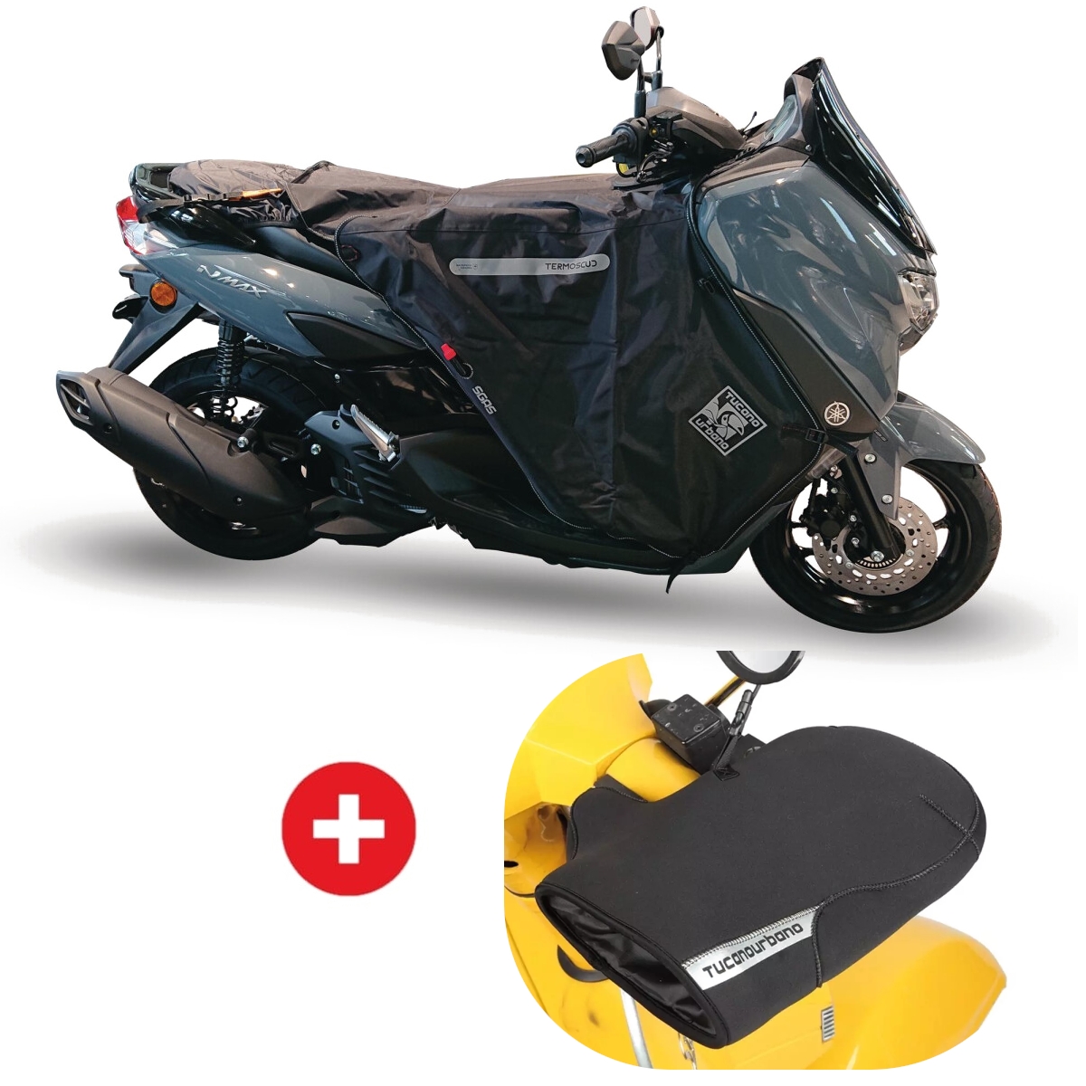 Pack Tucano Urbano Tablier R225 + Manchons R362 Yamaha N-Max 125/155 (2021+)
