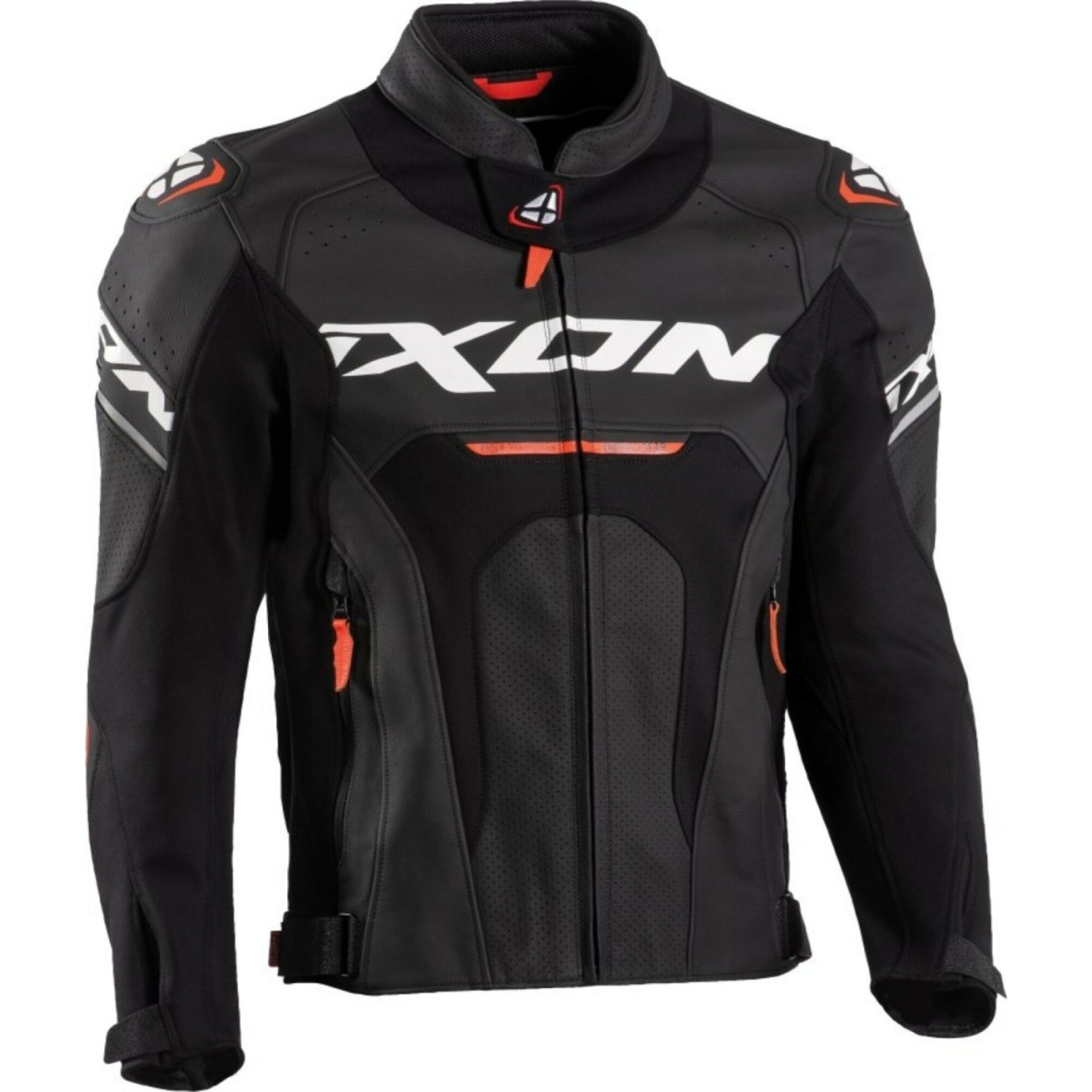 Blouson Ixon Jackal Noir Blanc Rouge - 2XL