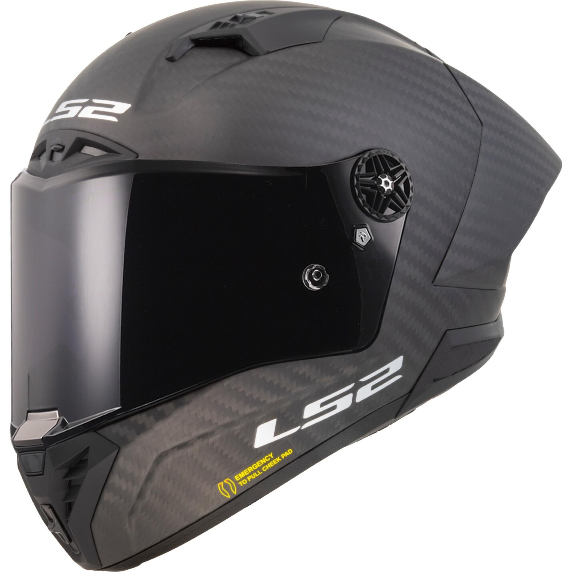 Casque LS2 FF805 Thunder GP Aero IRID Dynamic Dark Carbon Mat - L