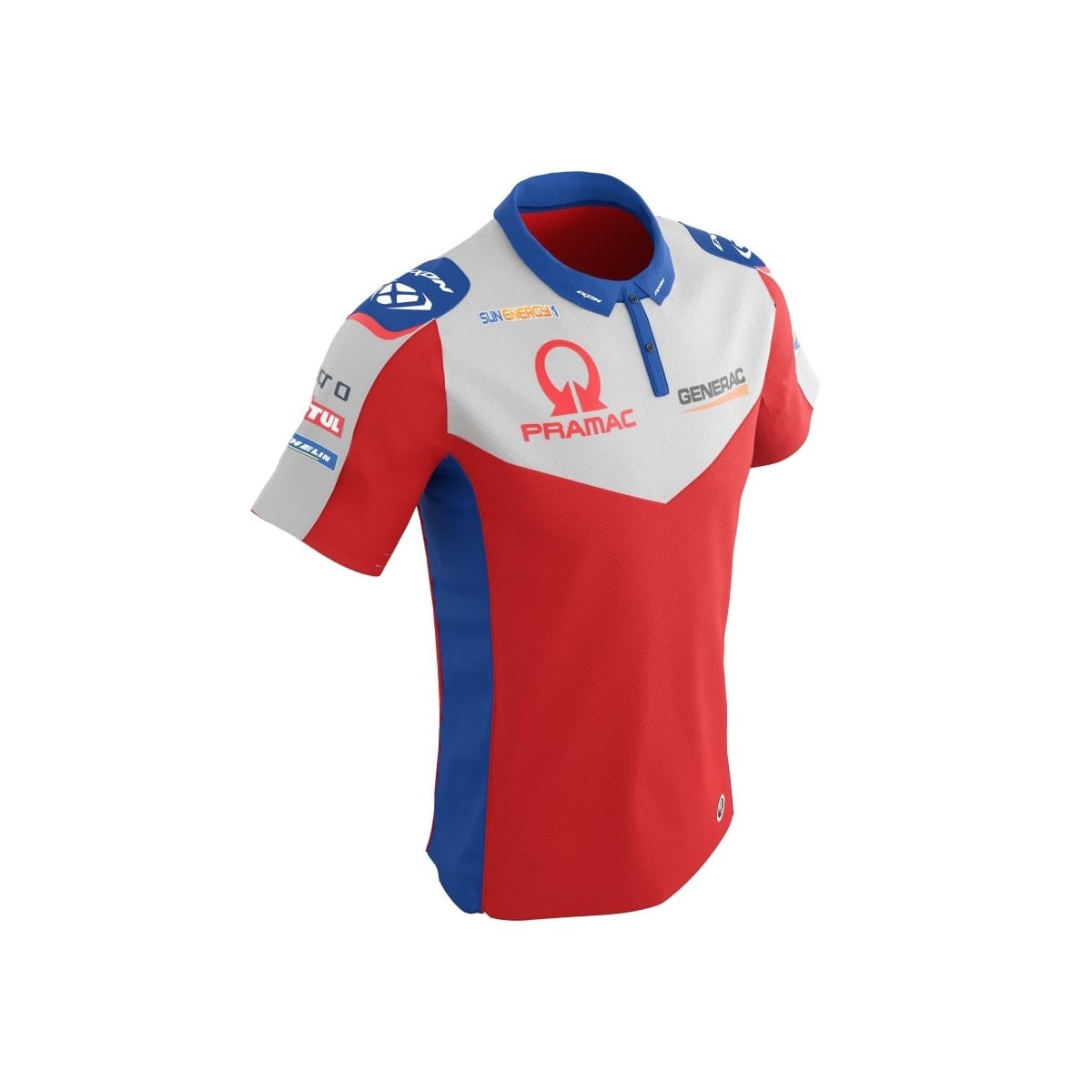 POLO IXON PRAMAC P01 REPLICA 2022 XL/ROUGE BLEU BLANC