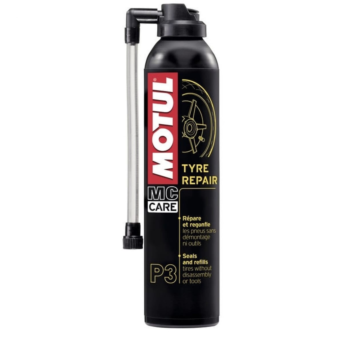 BOMBE ANTI-CREVAISON MOTUL P3 TYRE REPAIR