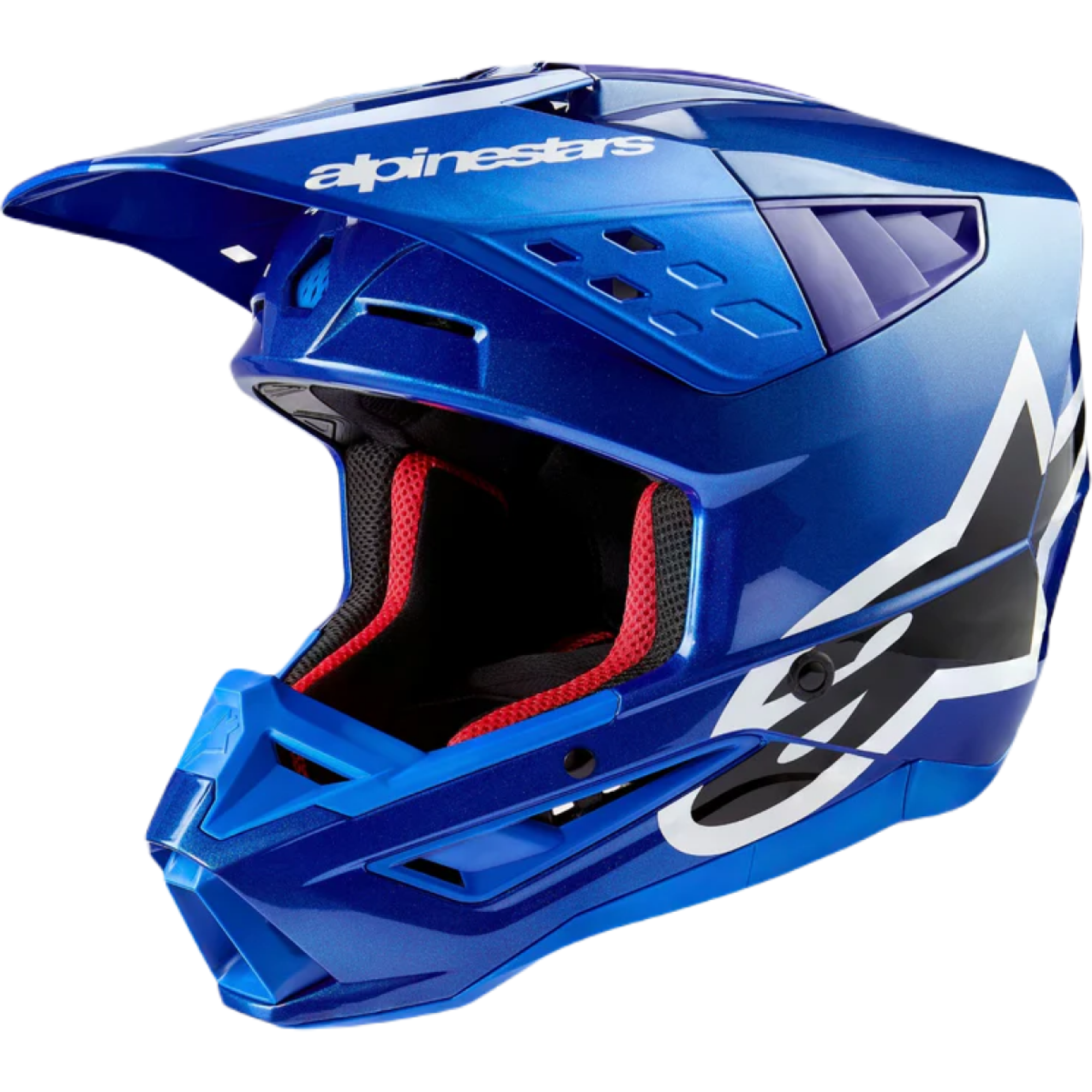 Casque Cross Alpinestars SM5 Corp Bleu Brillant - 2XL