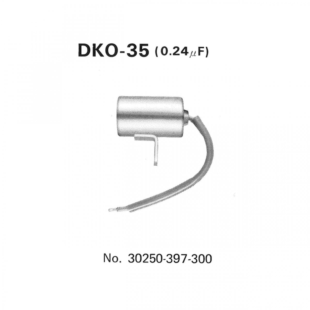 Condensateur Tourmax Honda 31000033