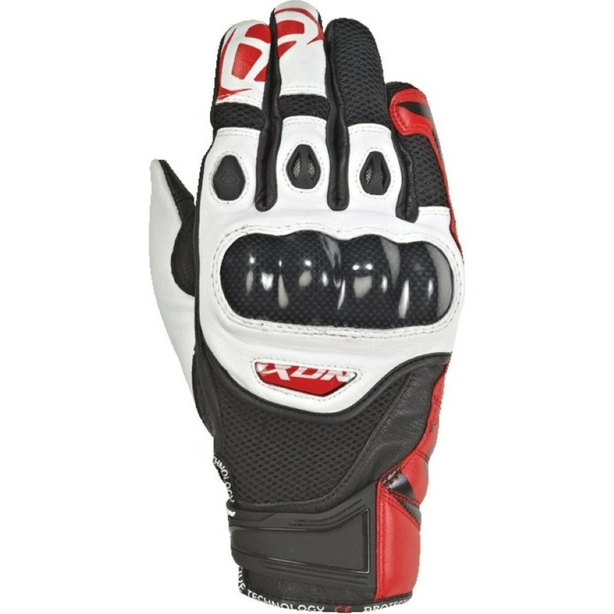 Gants Ixon RS Recon Air Noir Rouge Blanc - 2XL