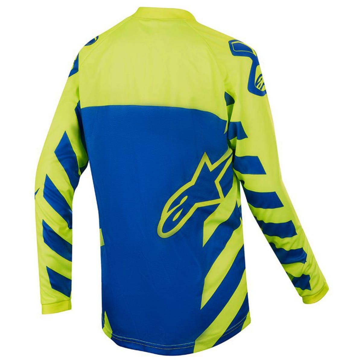 Tenue Cross Alpinestars Kid Racer Braap 2019 Bleu Jaune