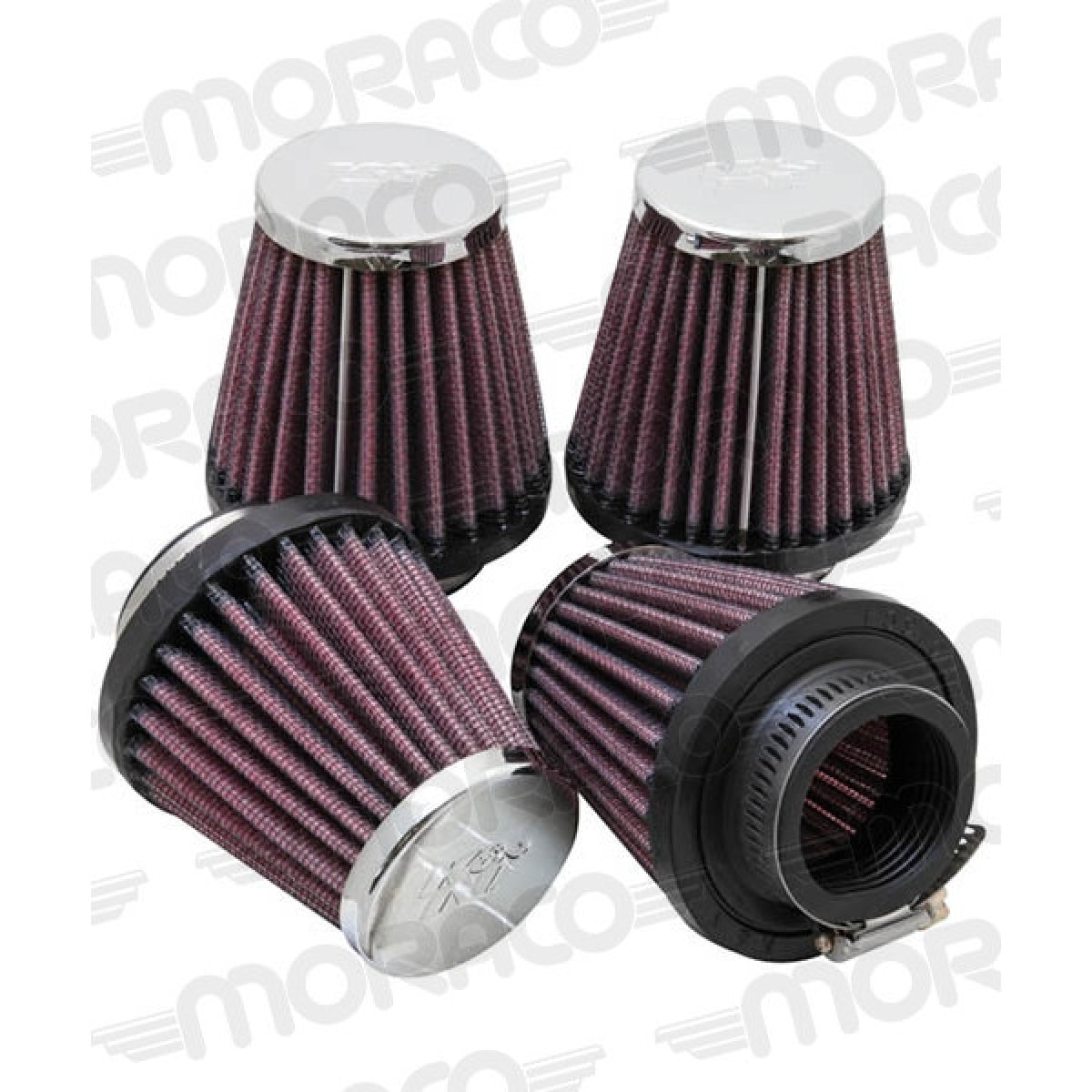 Filtre À Air K&amp;N (4) 1-9/16''Flg3''B2''T3''H