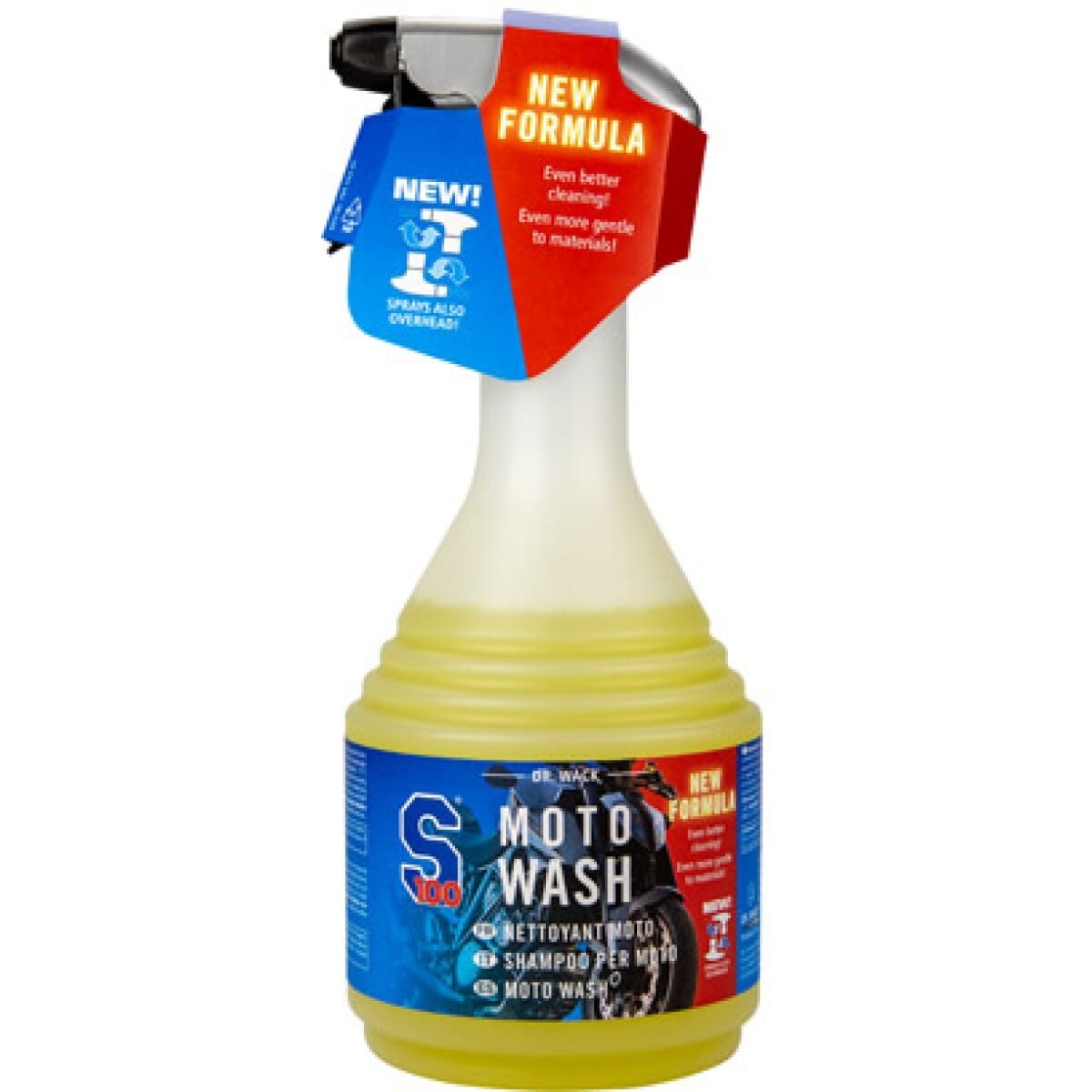 SPRAY S100 MOTO WASH AVEC EAU 750ML