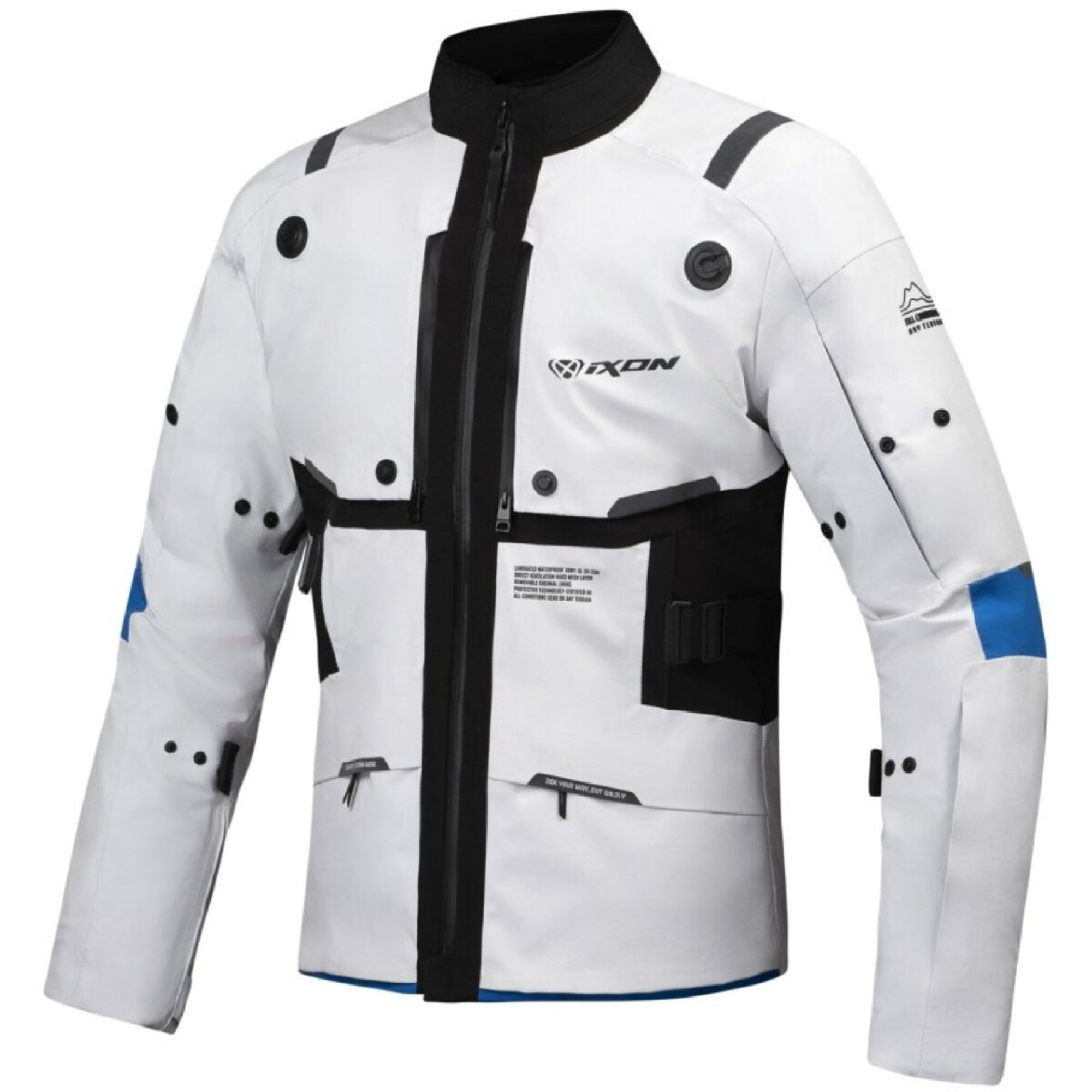 Veste Ixon M-Skeid Gris Bleu - 2XL