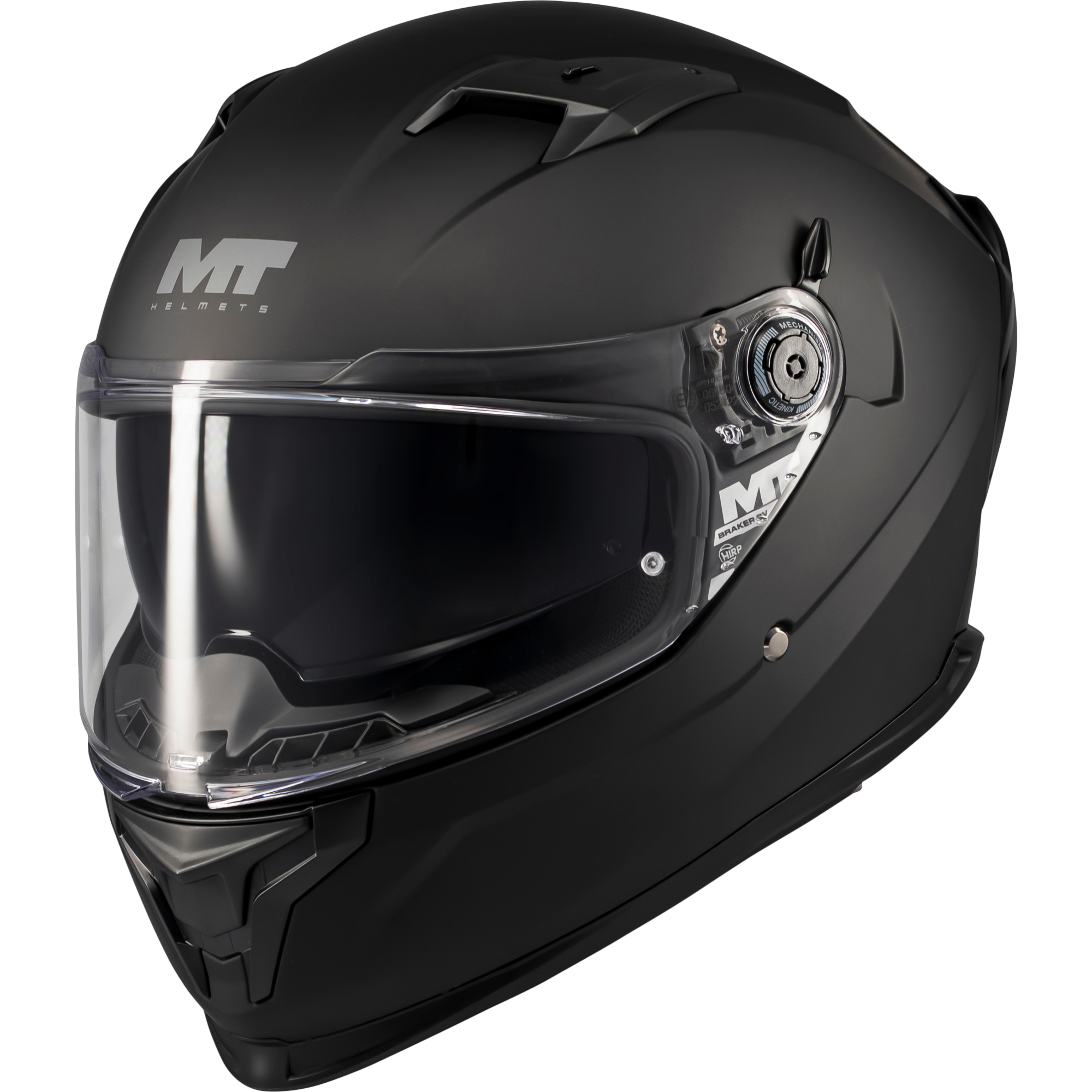 Casque MT Helmets Braker SV Pure A1 Noir - 2XL