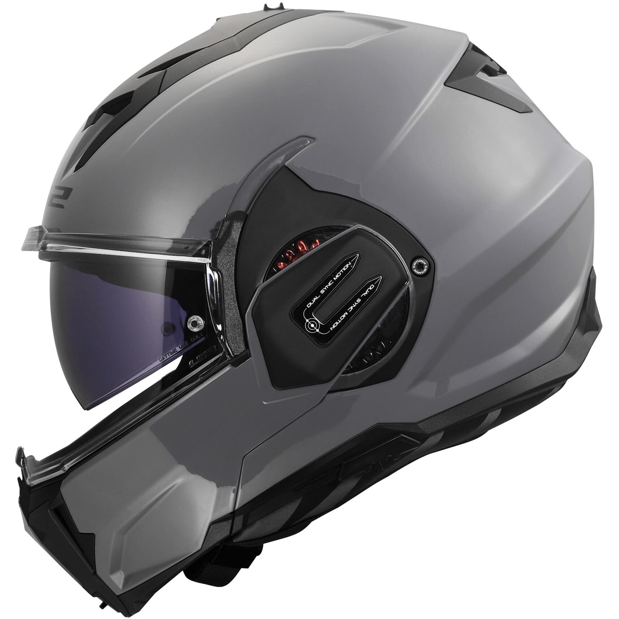 Casque LS2 FF912 Valiant Gear Solid Gris Nardo - 2XL