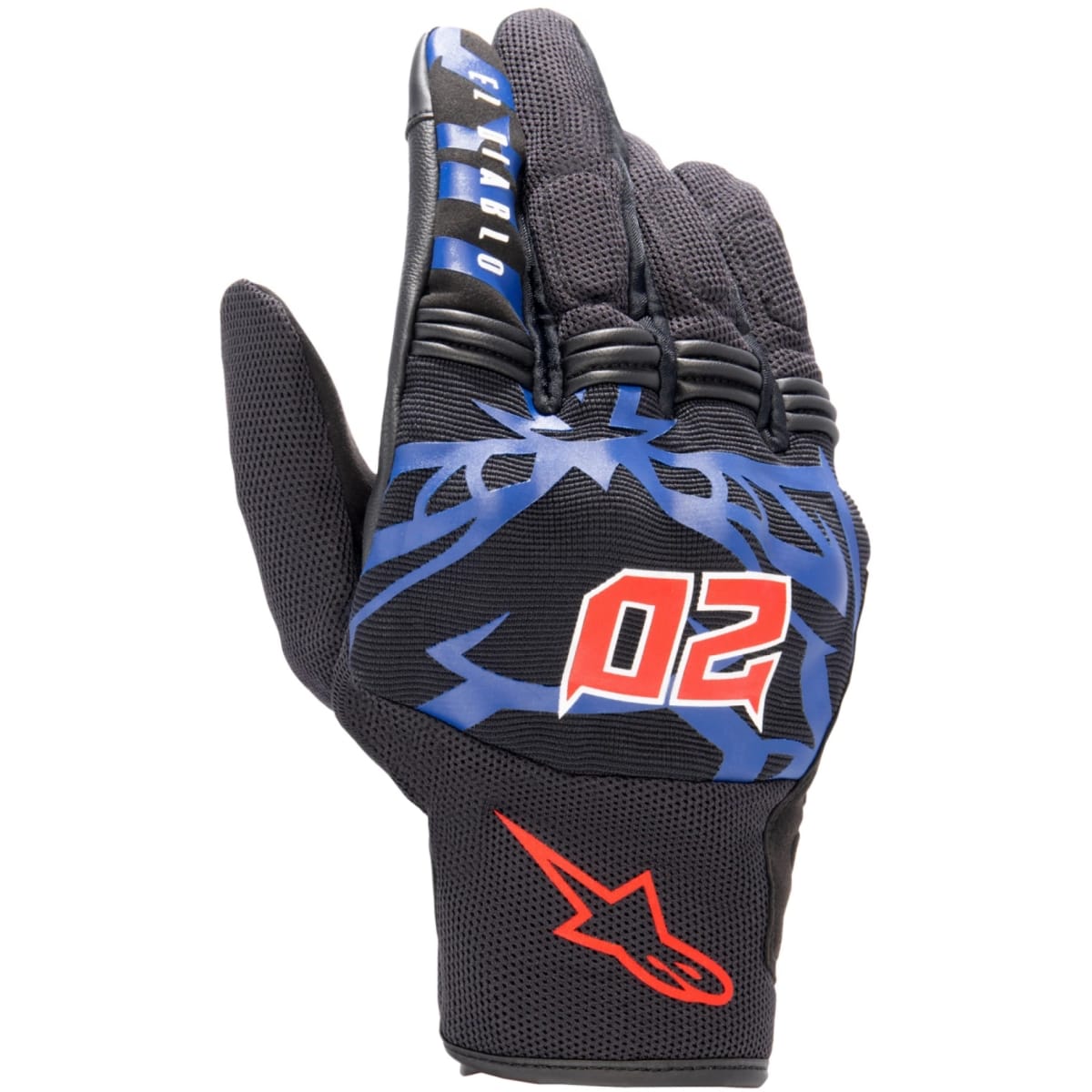 GANTS ALPINESTARS FQ20 COPPER NOIR BLEU ROUGE / 2XL