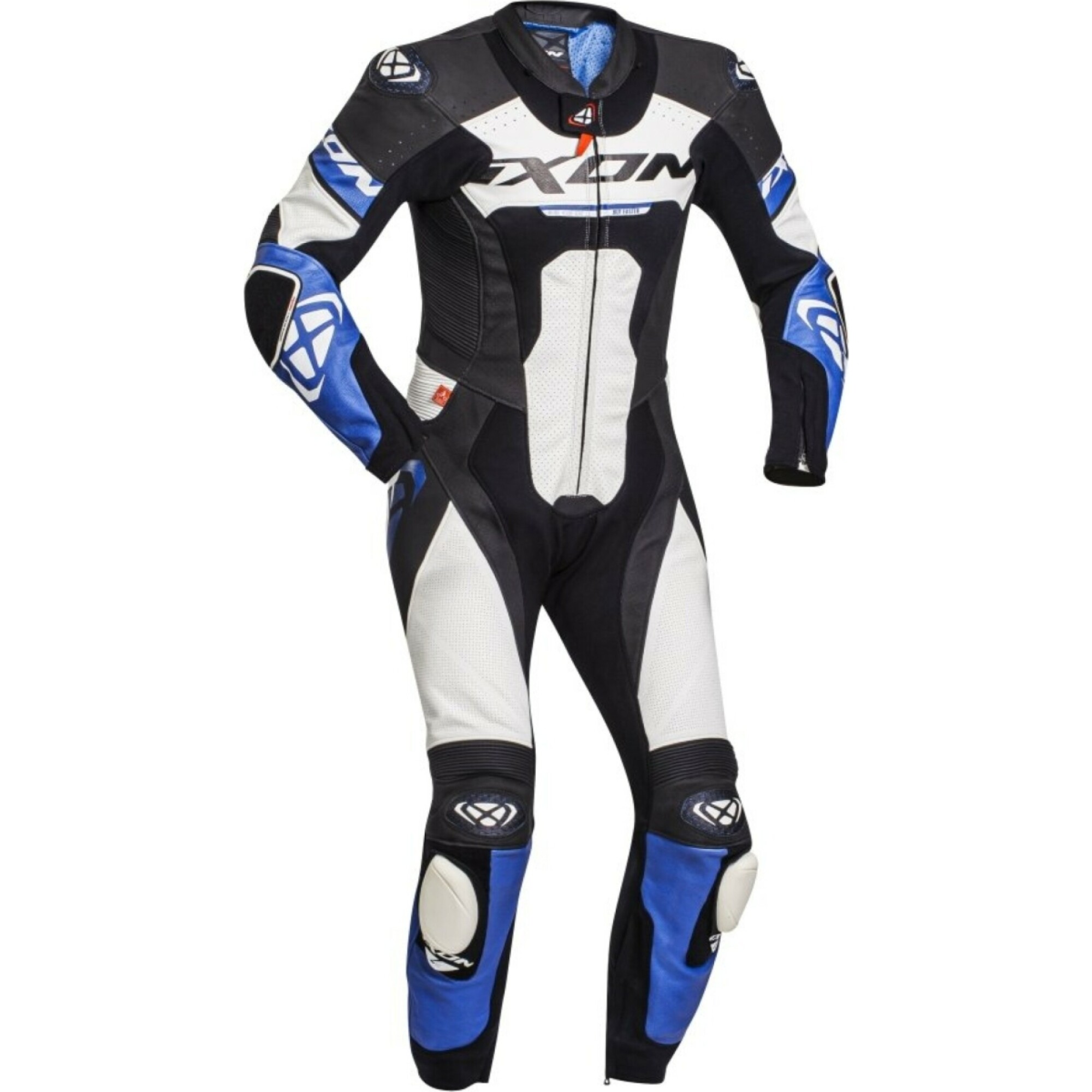 Combinaison Ixon Jackal Noir Blanc Bleu - 2XL