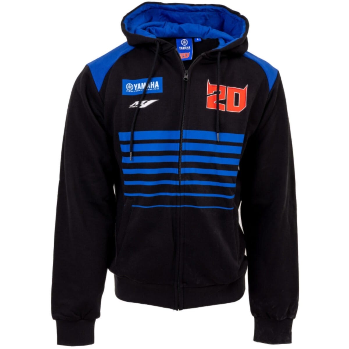 HOODIE YAMAHA DUAL QUARTARARO 20 2023 XL/NOIR