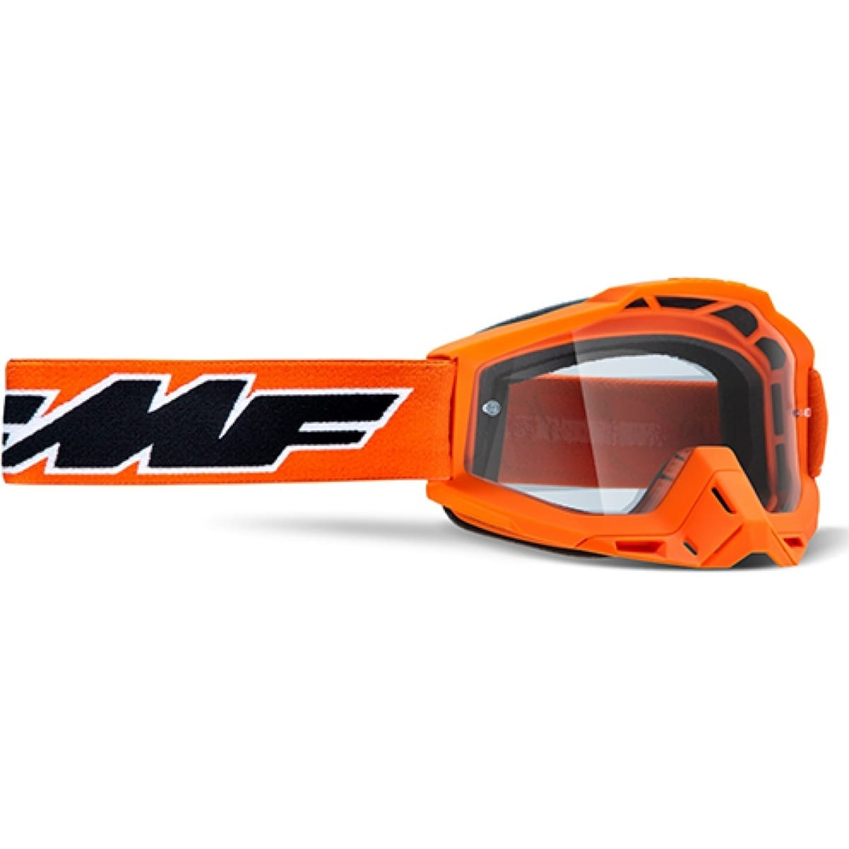 Masque FMF Powerbomb Rocket Orange Écran Transparent