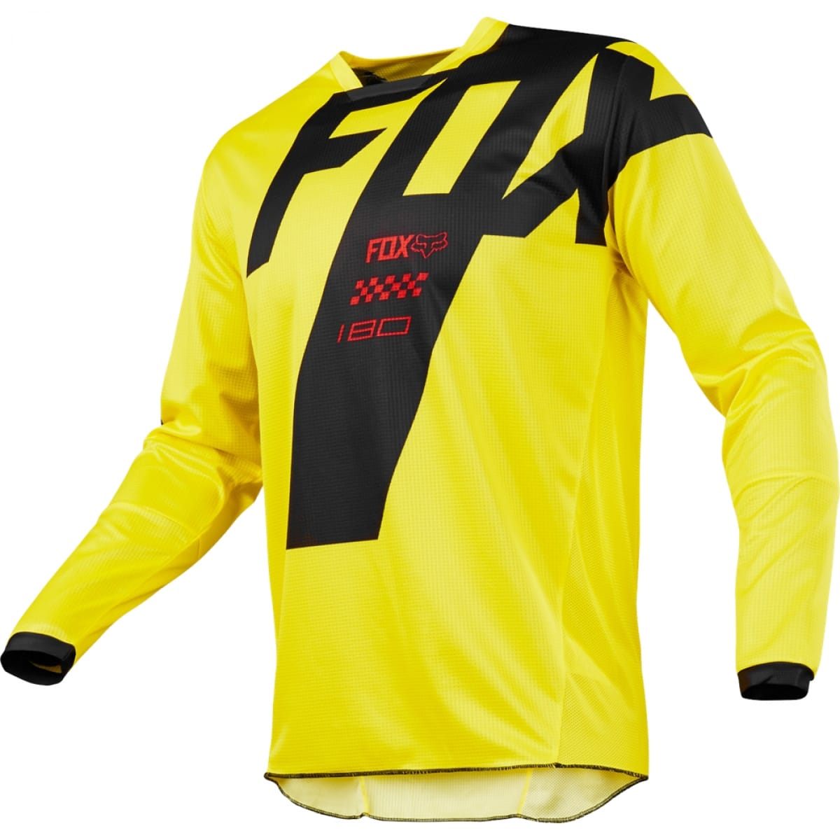 Maillot Fox 180 Mastar Jaune