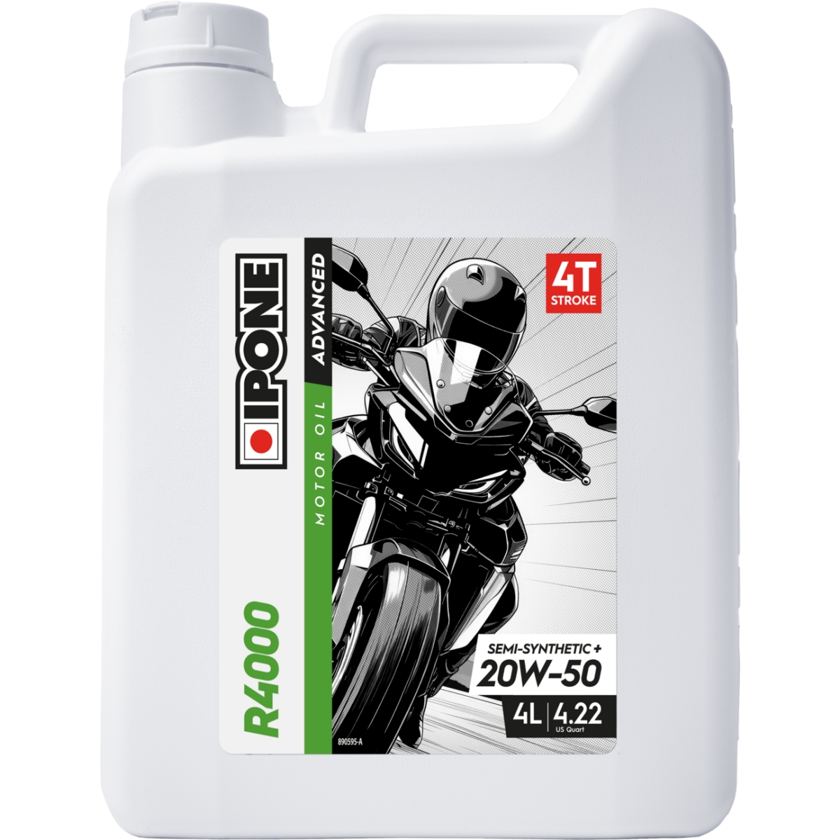 HUILE MOTEUR IPONE R4000 20W50 ADVANCED 4L