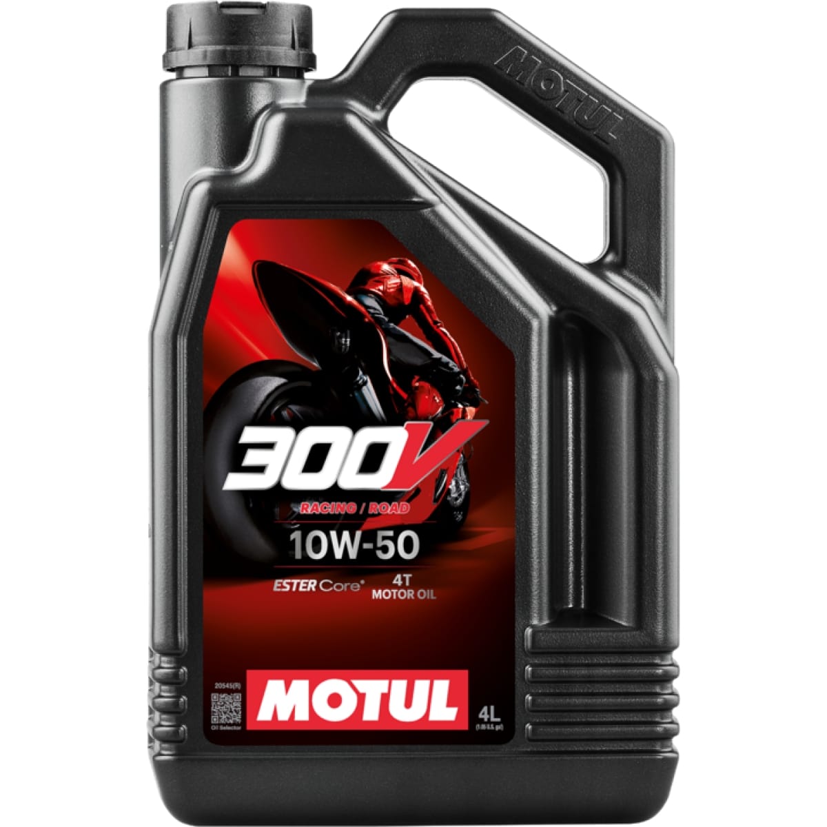 HUILE MOTEUR MOTUL 300V ROAD RACING 4T 10W50 4L