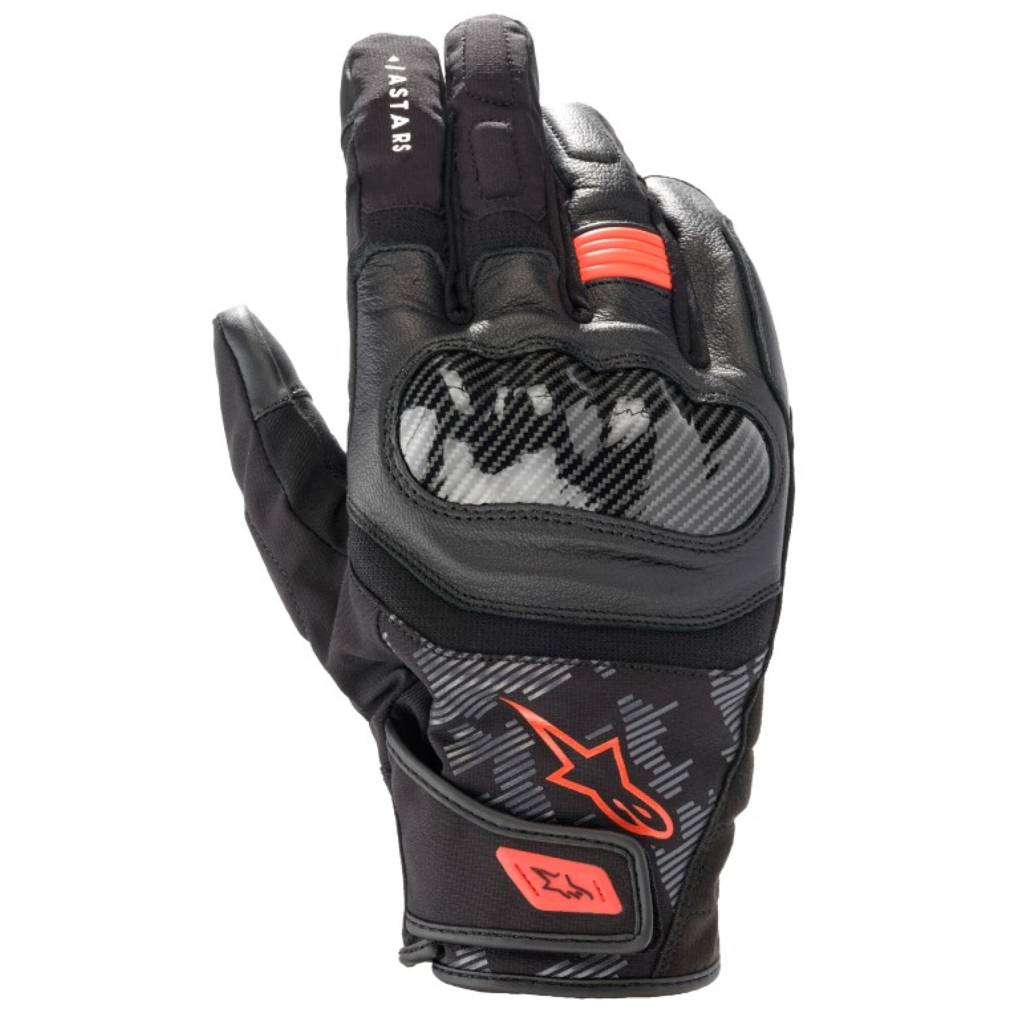 Gants Alpinestars SMX-Z Drystar Noir Rouge - 2XL