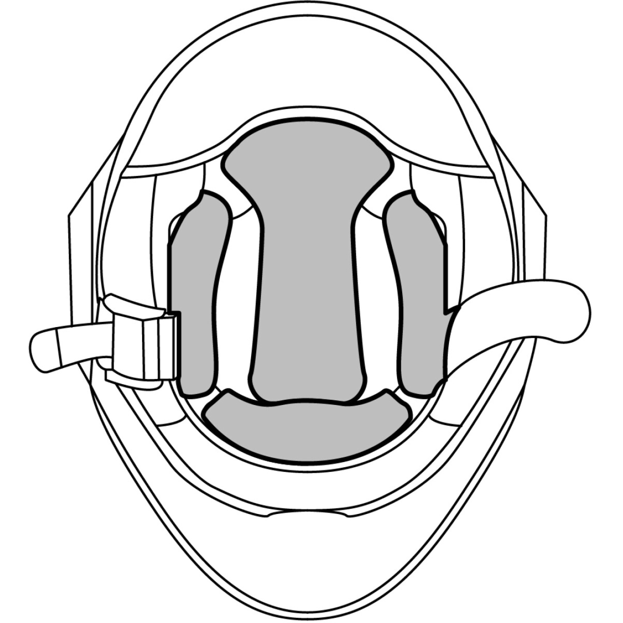 Coiffe De Casque Arai Q-ST II S - 5 mm