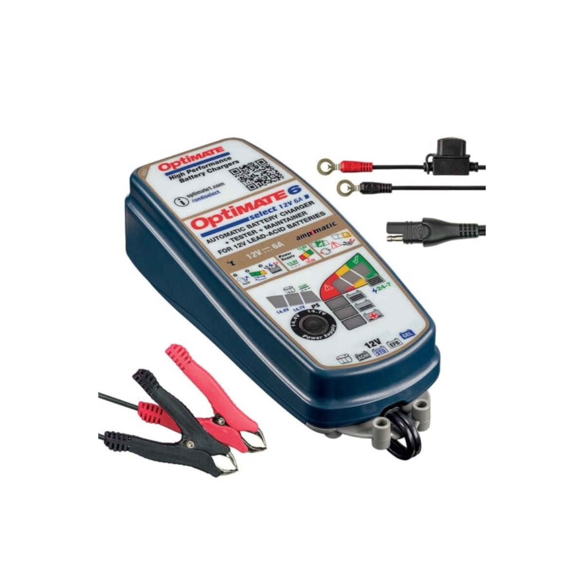 Chargeur De Batterie Tecmate Optimate 6 Select TM-370