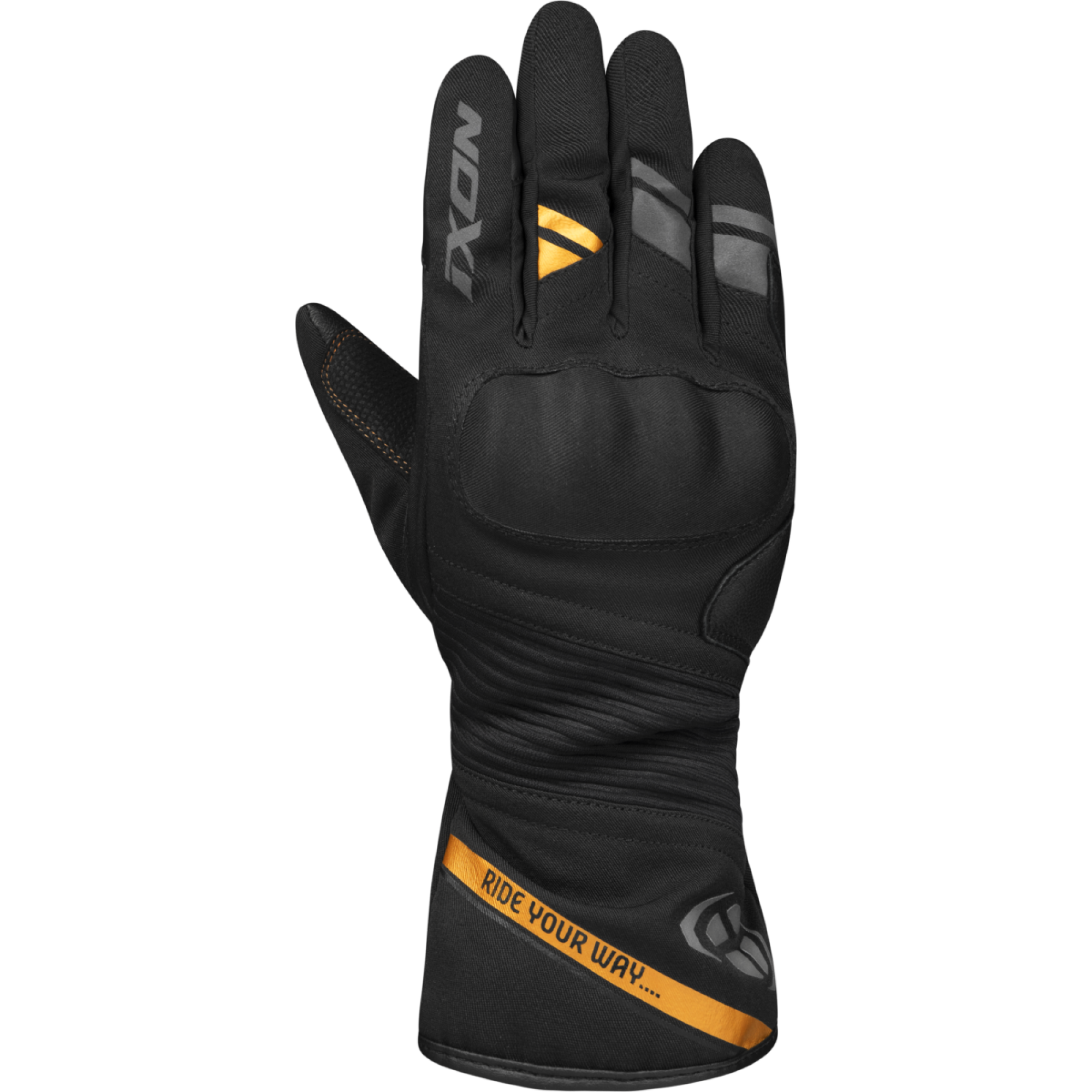 Gants Femme Ixon Pro Midgard L Noir Or - 2XL