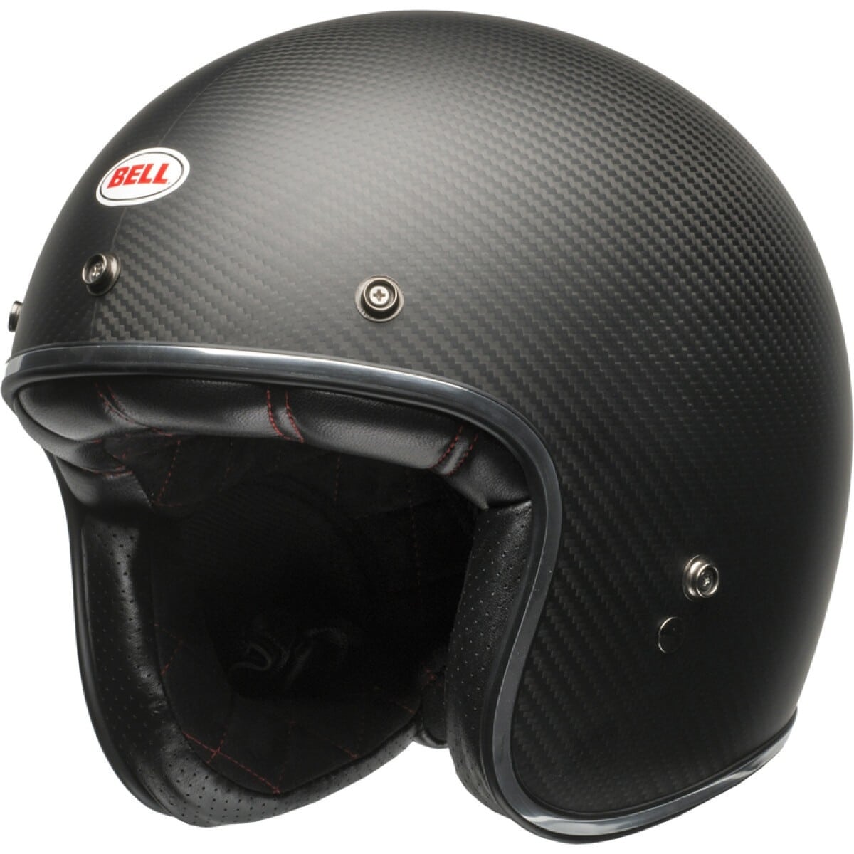 CASQUE BELL CUSTOM 500 CARBON NOIR MAT / L