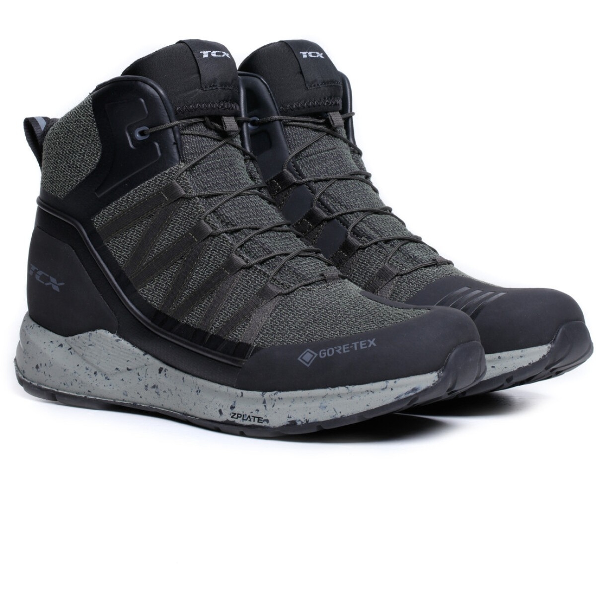 BASKETS TCX SPEEDTREK GORE TEX® VERT GRIS / 38