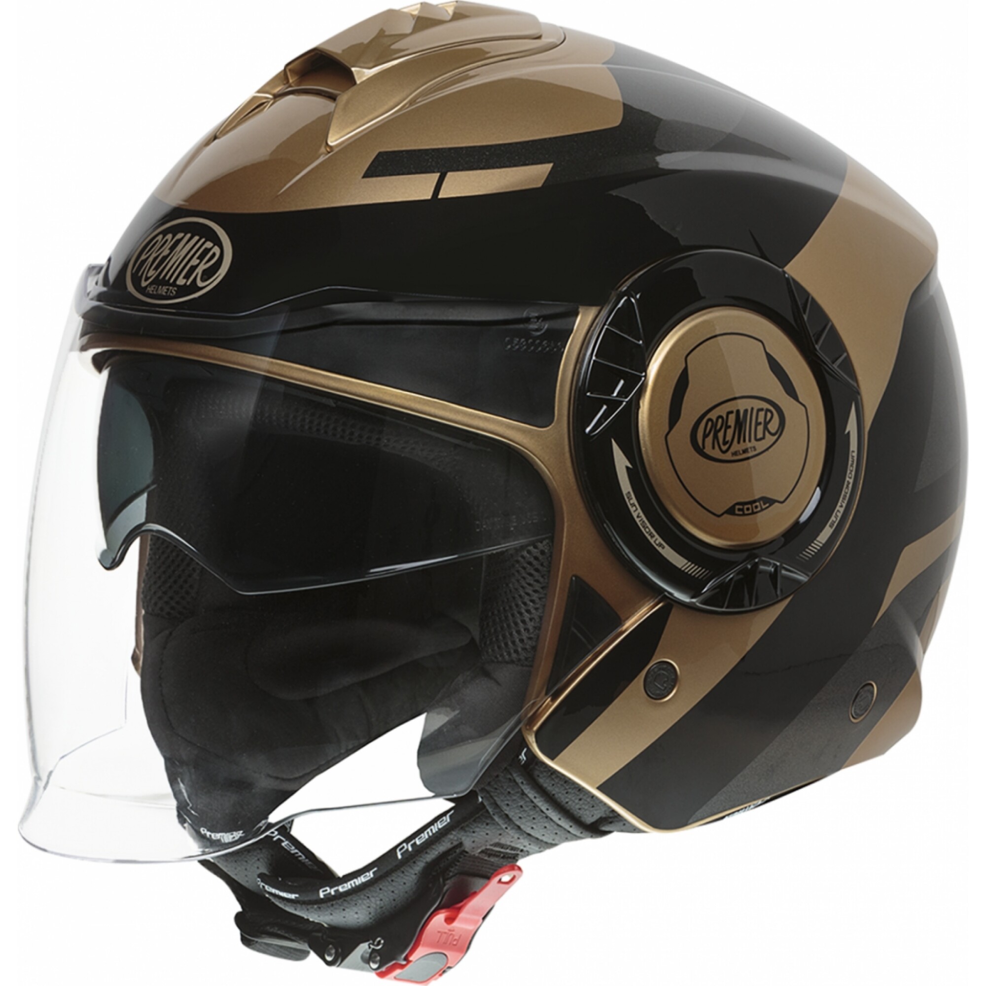 Casque Premier Cool OPT 19 Noir Or - 2XL