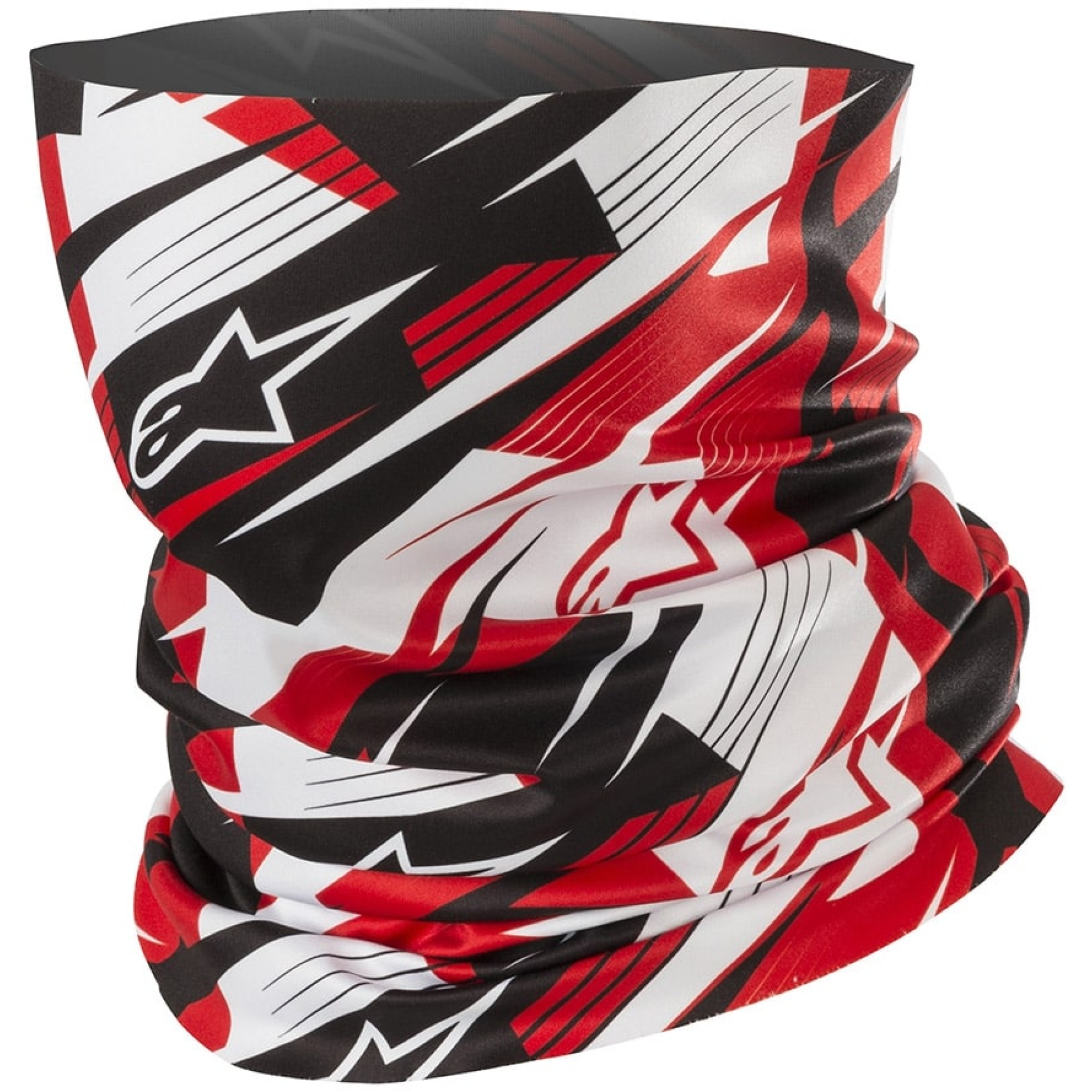 TOUR DE COU ALPINESTARS BLURRED ROUGE BLANC NOIR