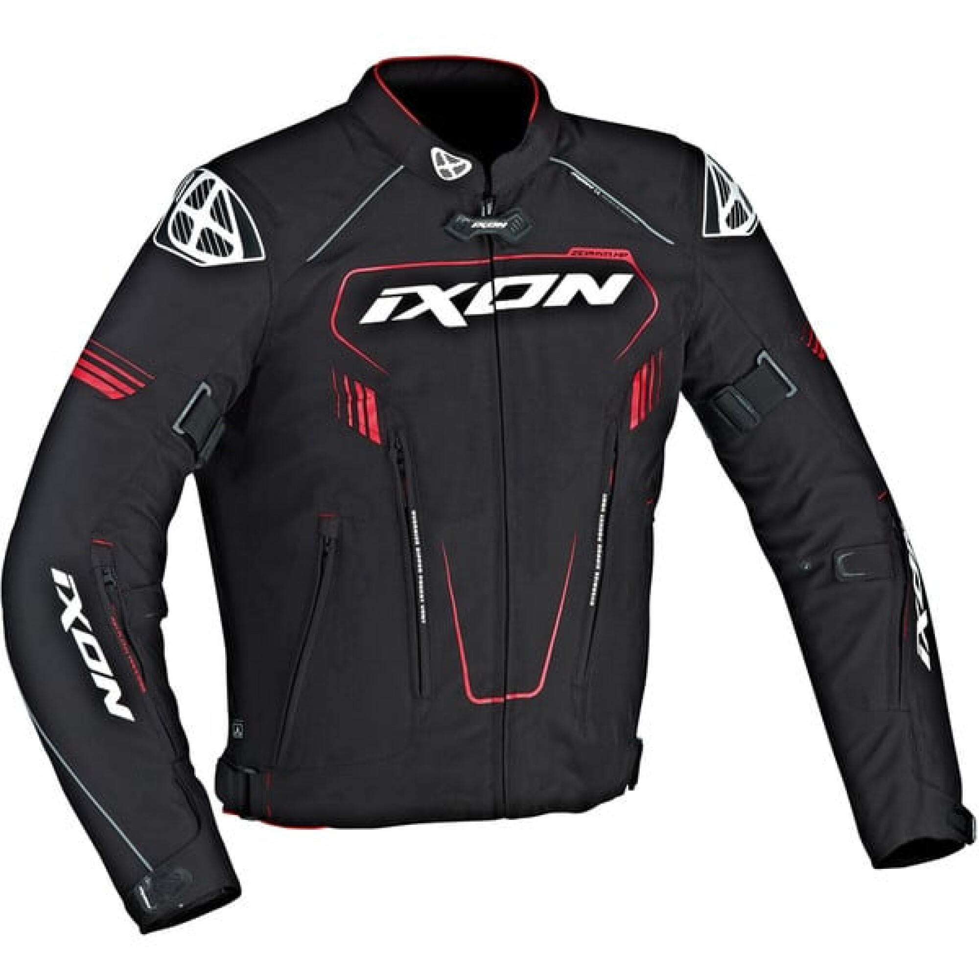 Blouson Ixon Zephyr HP Noir Blanc Rouge - 2XL