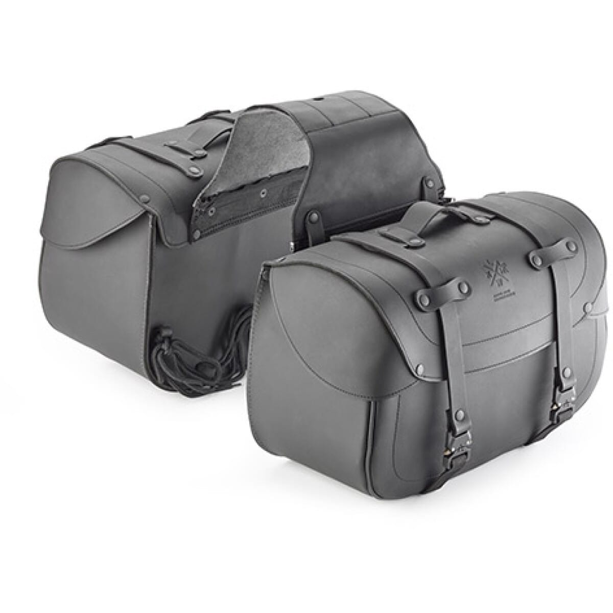 Paire De Sacoches Cavalières Kappa KMLW01 Kappamoto Leather Works 28L