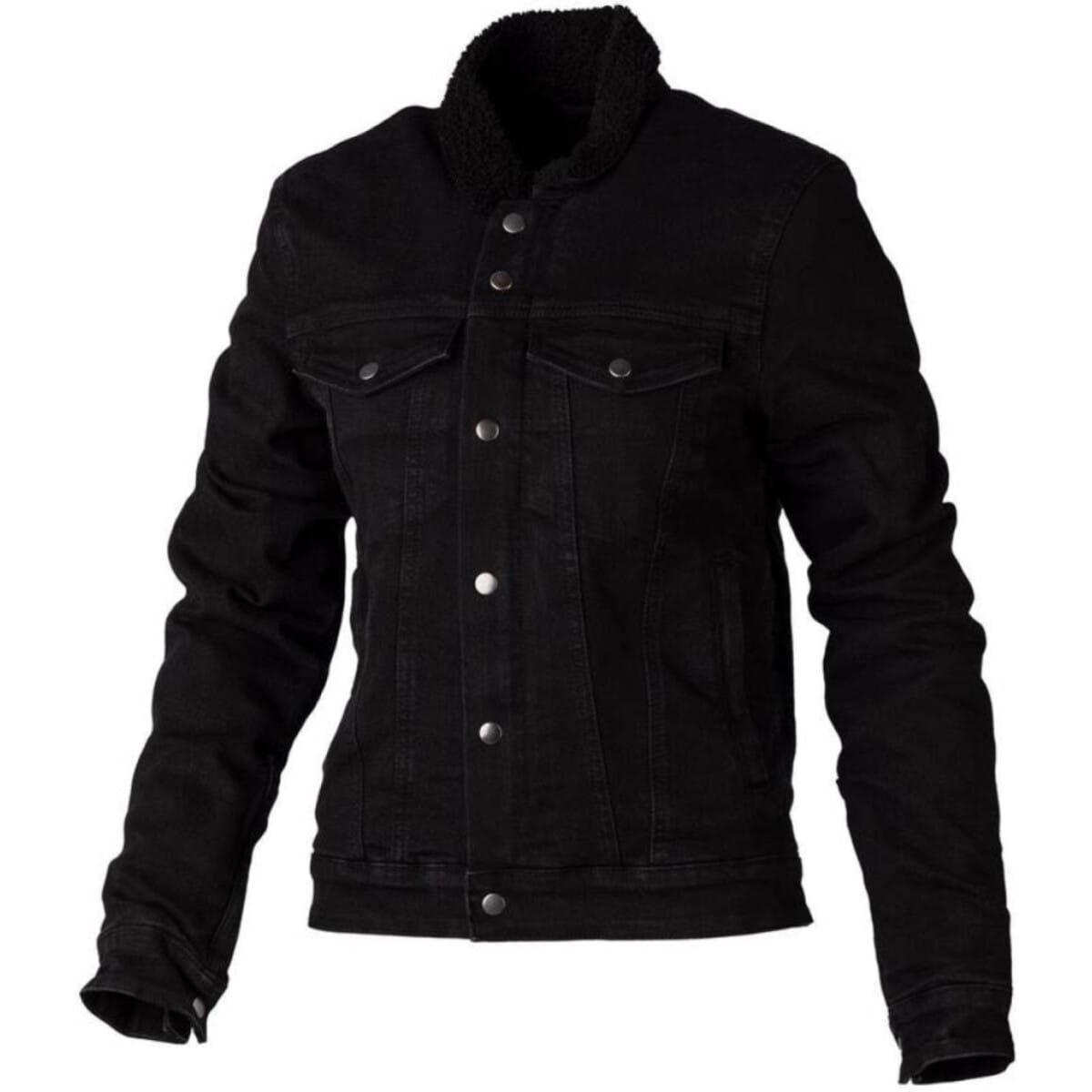 BLOUSON LADY RST X KEVLAR® SHERPA DENIM NOIR / 2XL