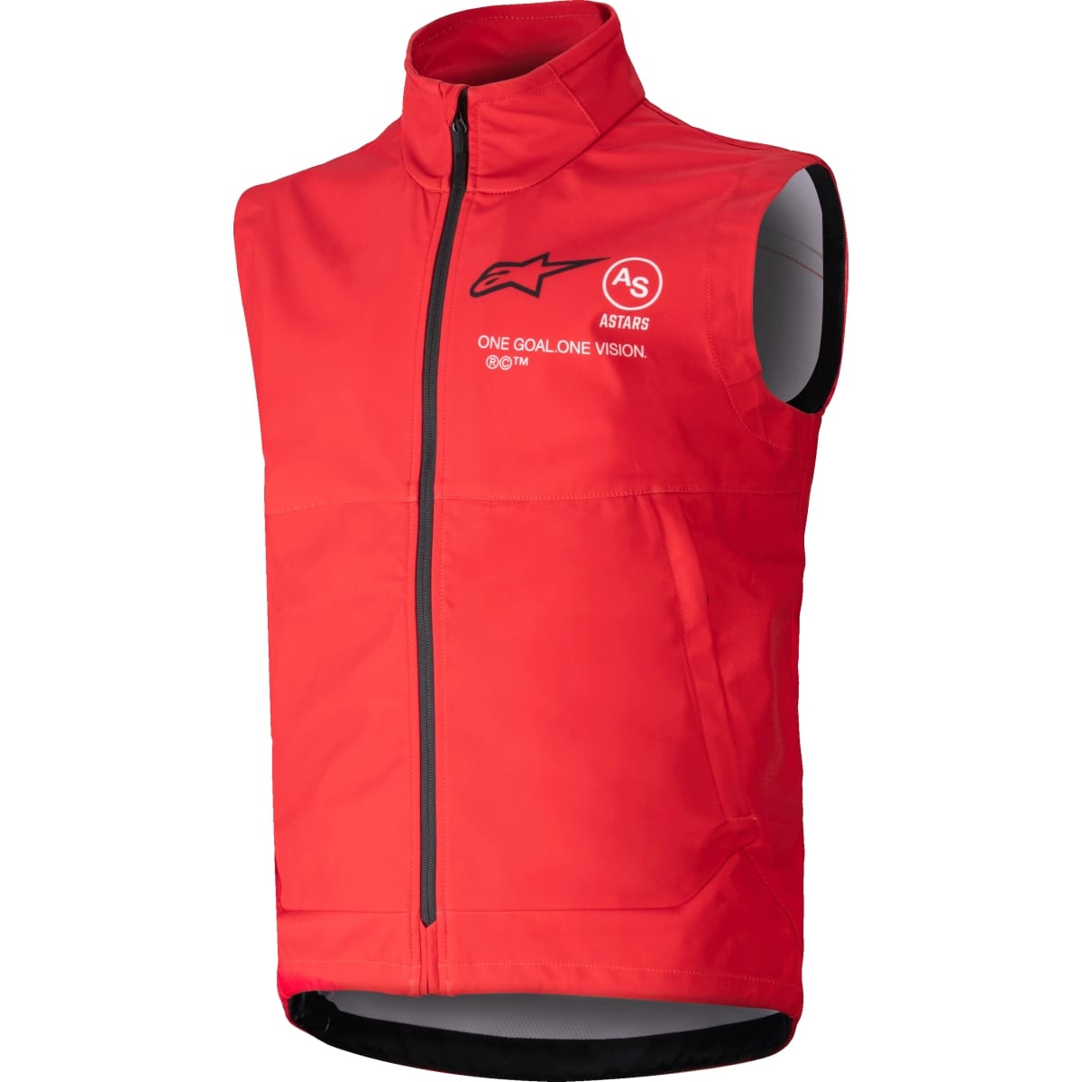 GILET CROSS ENFANT ALPINESTARS TECHSTAR SOFTSHELL ROUGE BRILLANT / L