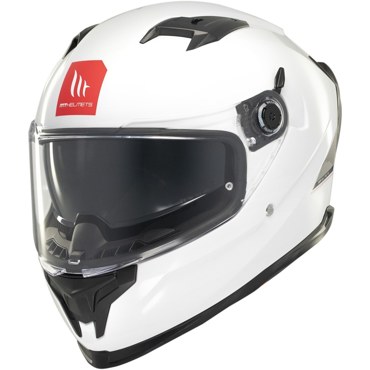 CASQUE MT BREAKER SV SOLID L/BLANC BRILLANT