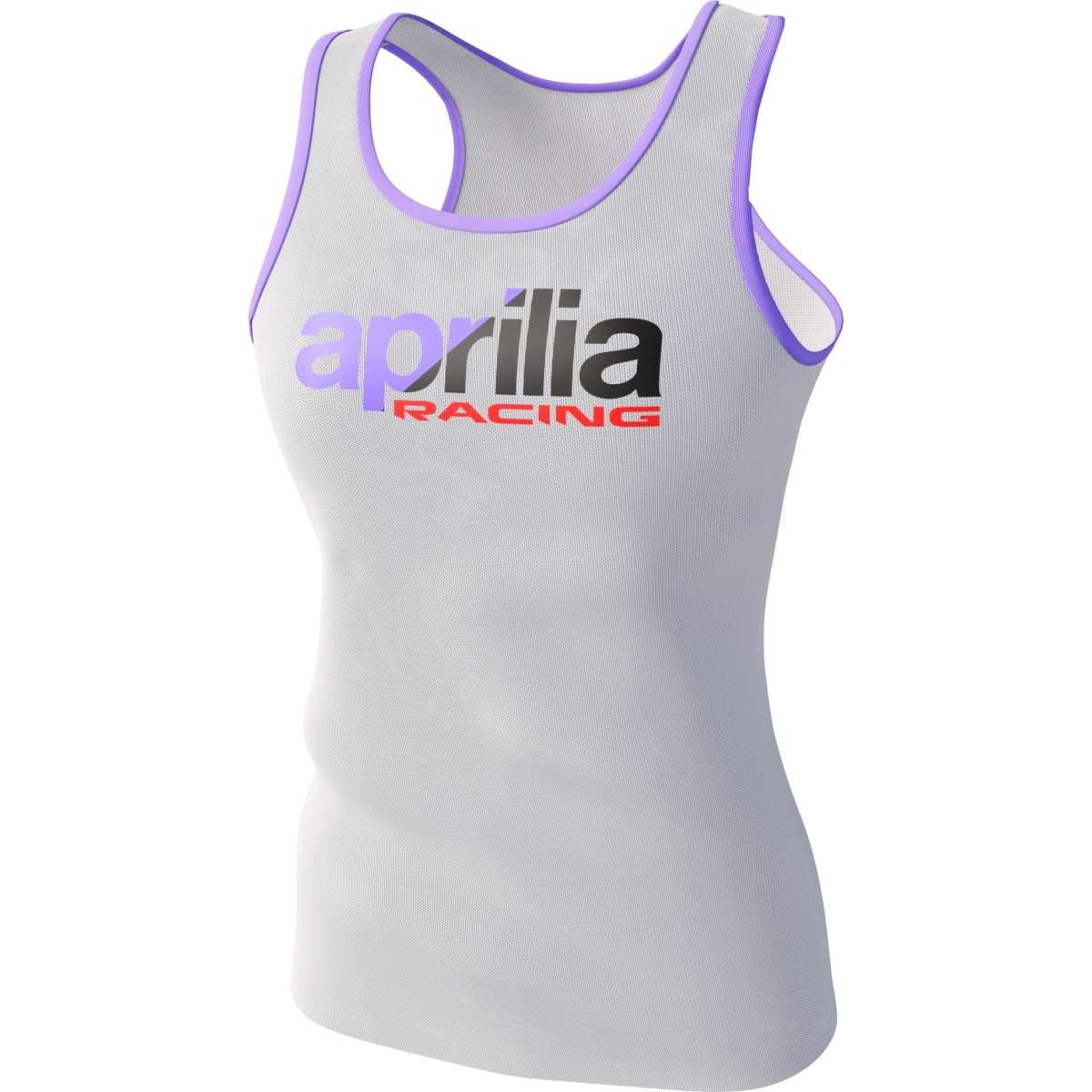 DÉBARDEUR LADY IXON TTL APRILIA 25 BLANC / L