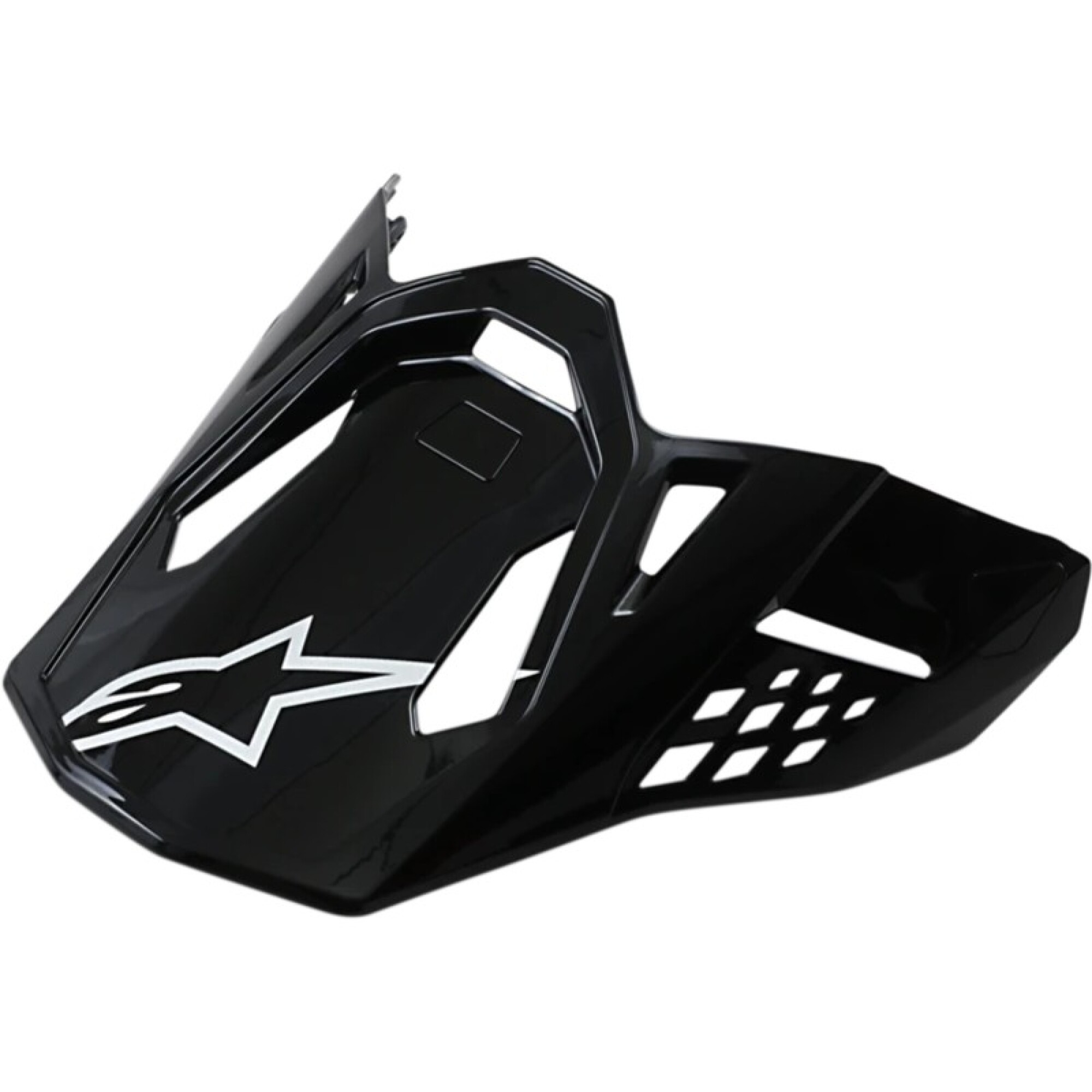 Visière Supertech M10/M8 Noir Brillant