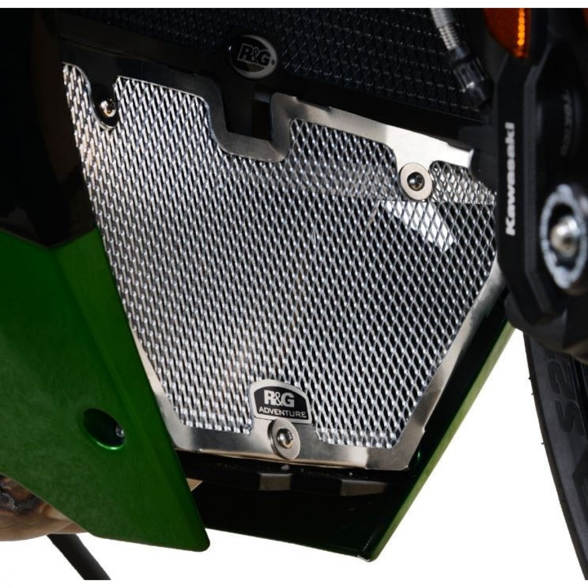 Grille De Collecteur R&amp;G Racing Noir Kawasaki H2 SX