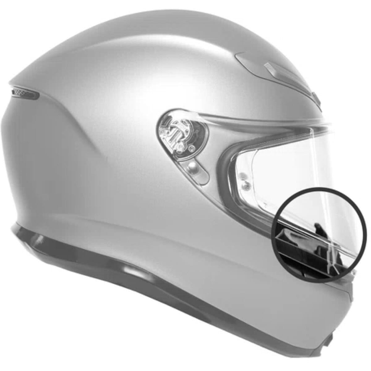 CACHE-NEZ AGV K6 S / K6 NOIR