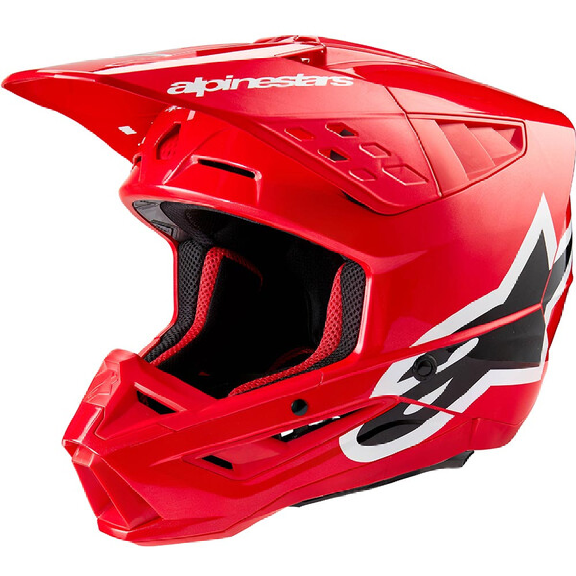 Casque Cross Alpinestars SM5 Corp Rouge Brillant - 2XL
