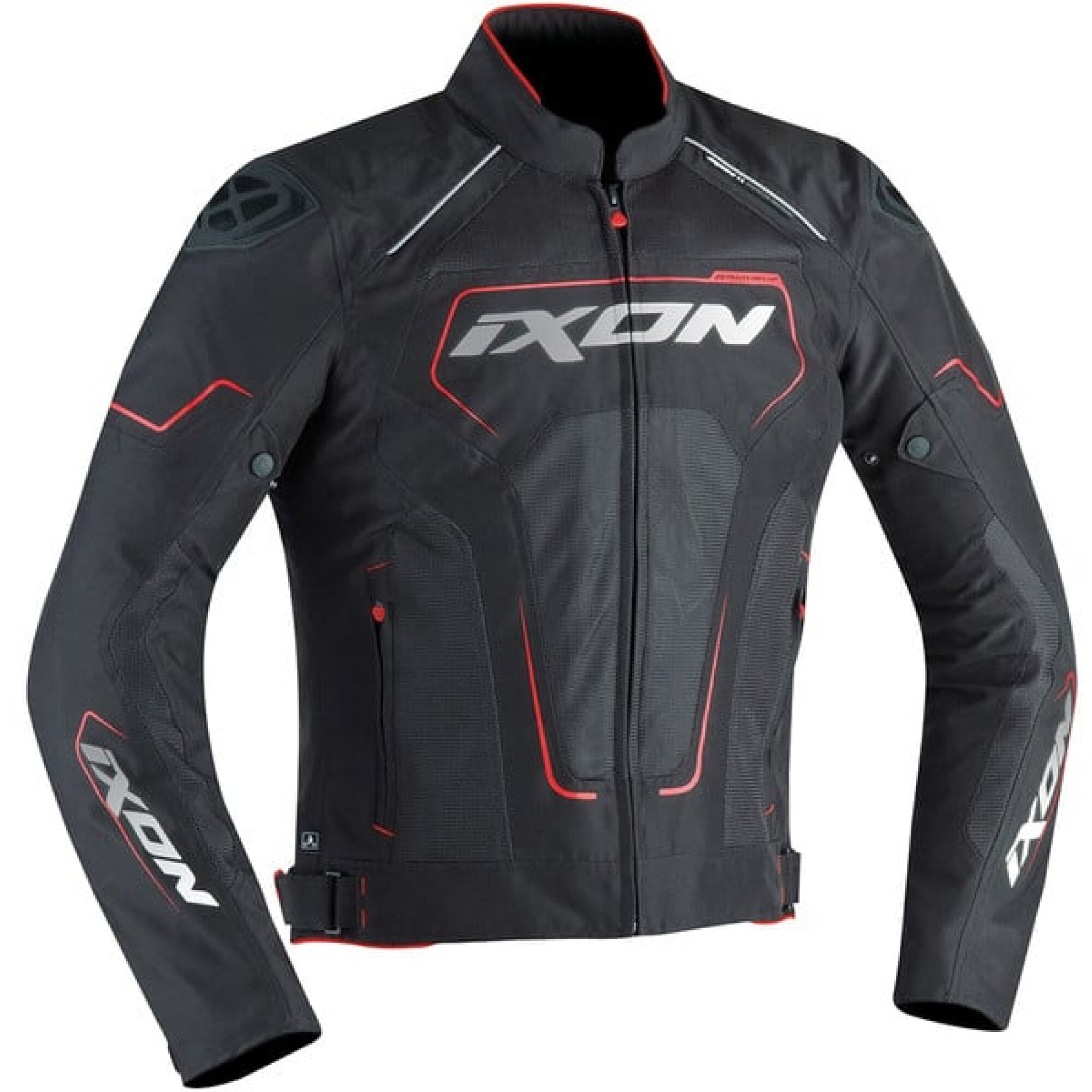 Blouson Ixon Zephyr Air HP Noir Blanc Rouge - 2XL