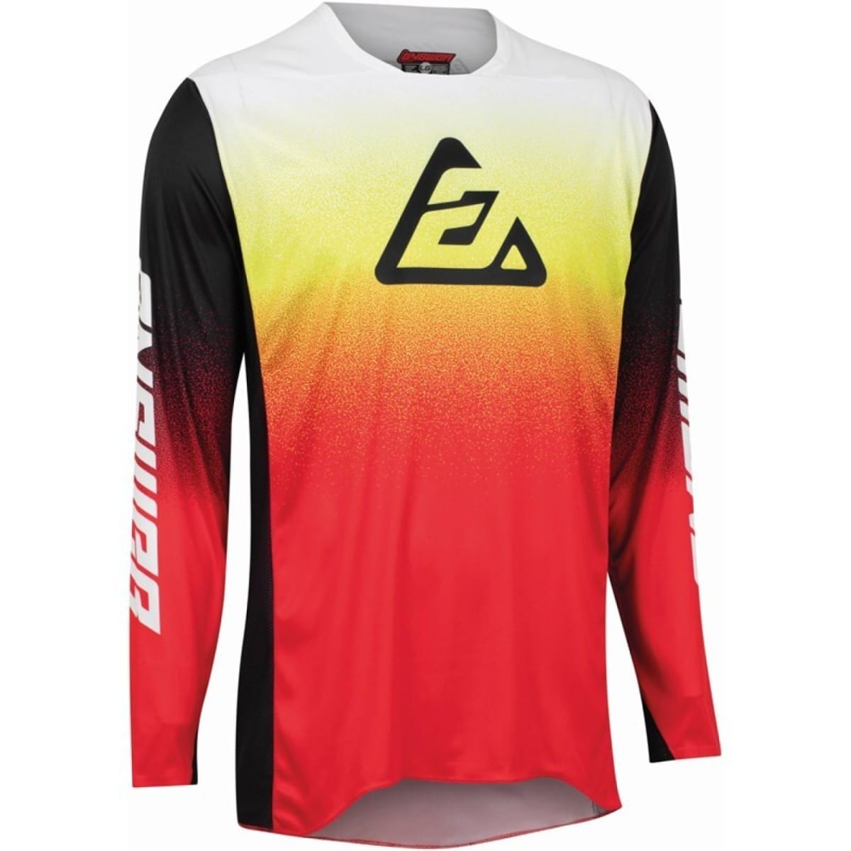 Maillot Cross Answer A22 Elite Proline Ombre Rouge Jaune Fluo / 2XL