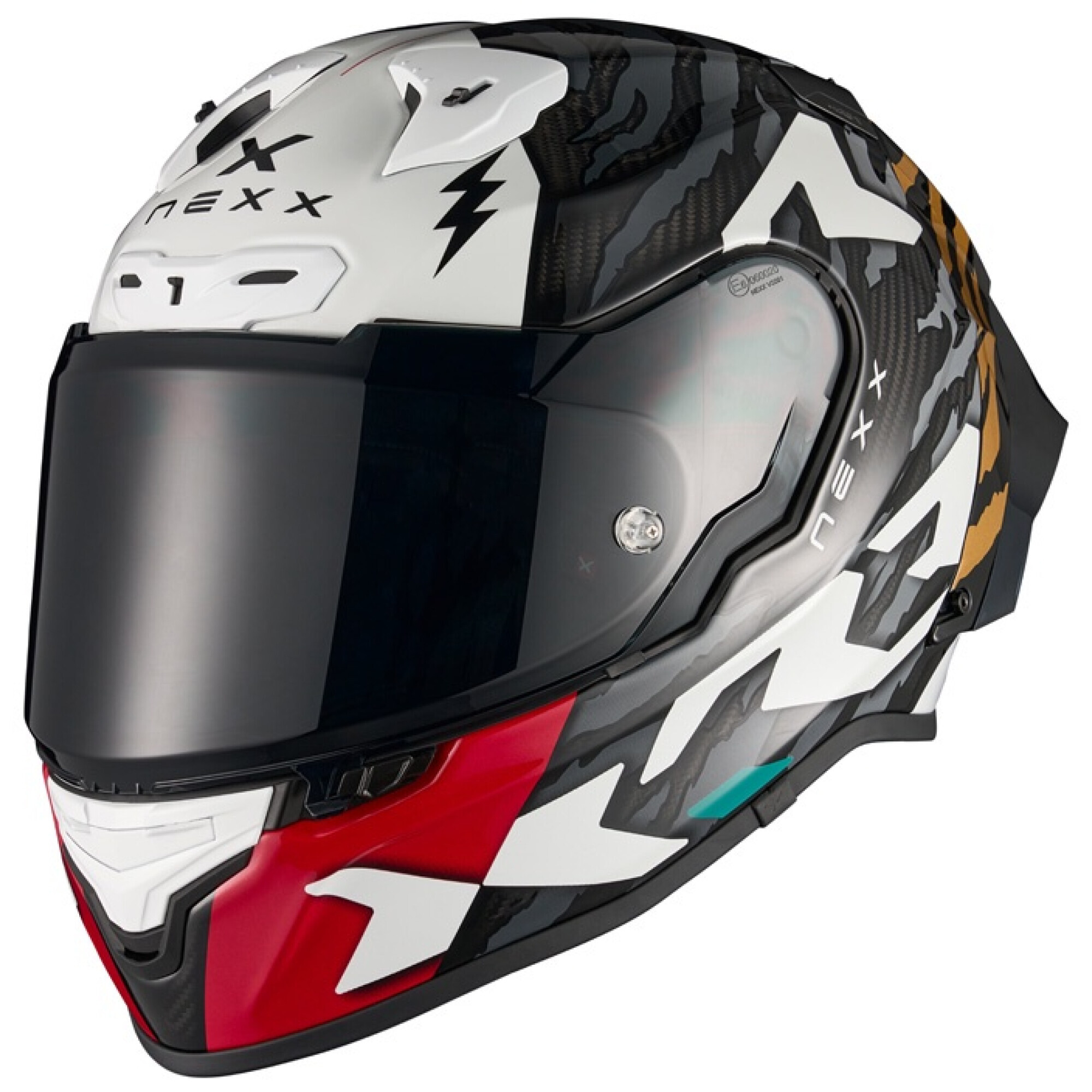 Casque Nexx X.R3R Ziger Gris Or - 2XS