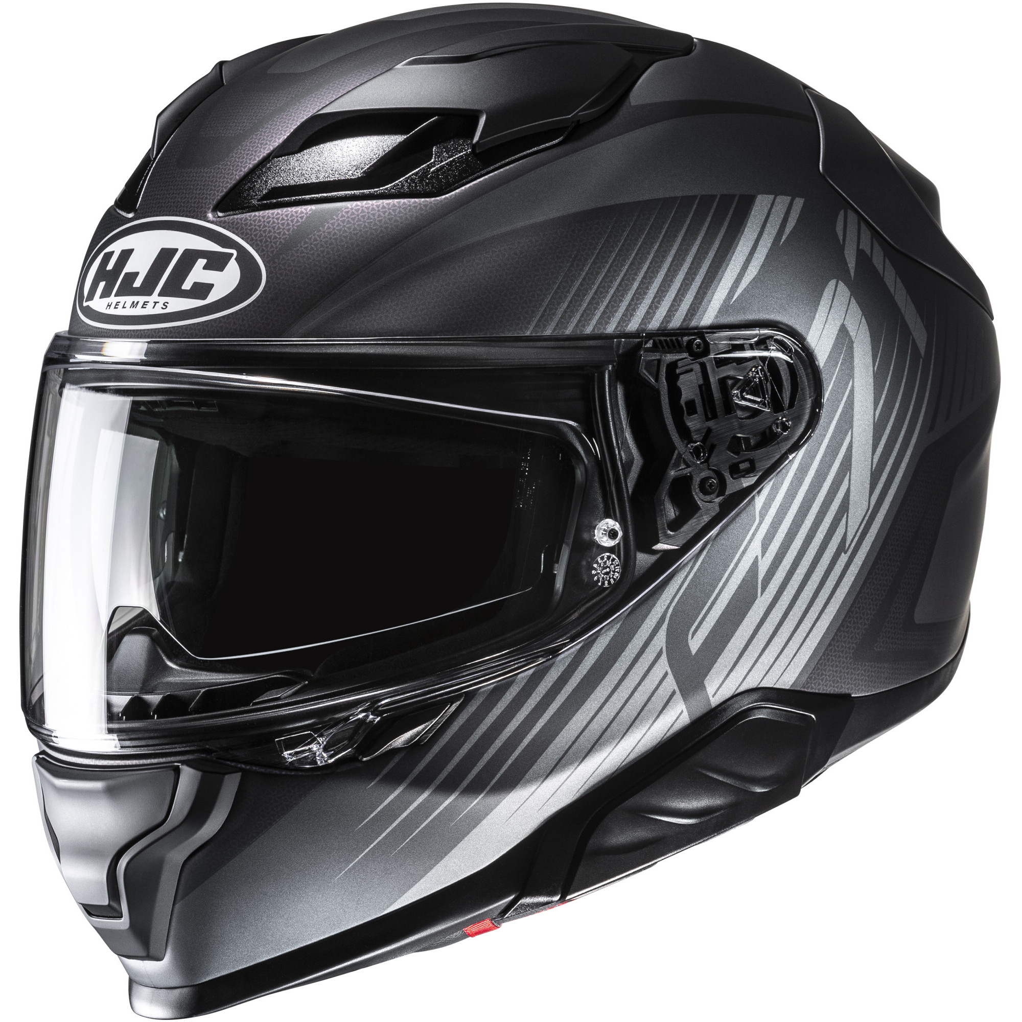Casque HJC F71 Catos MC5SF Noir Gris Mat - L